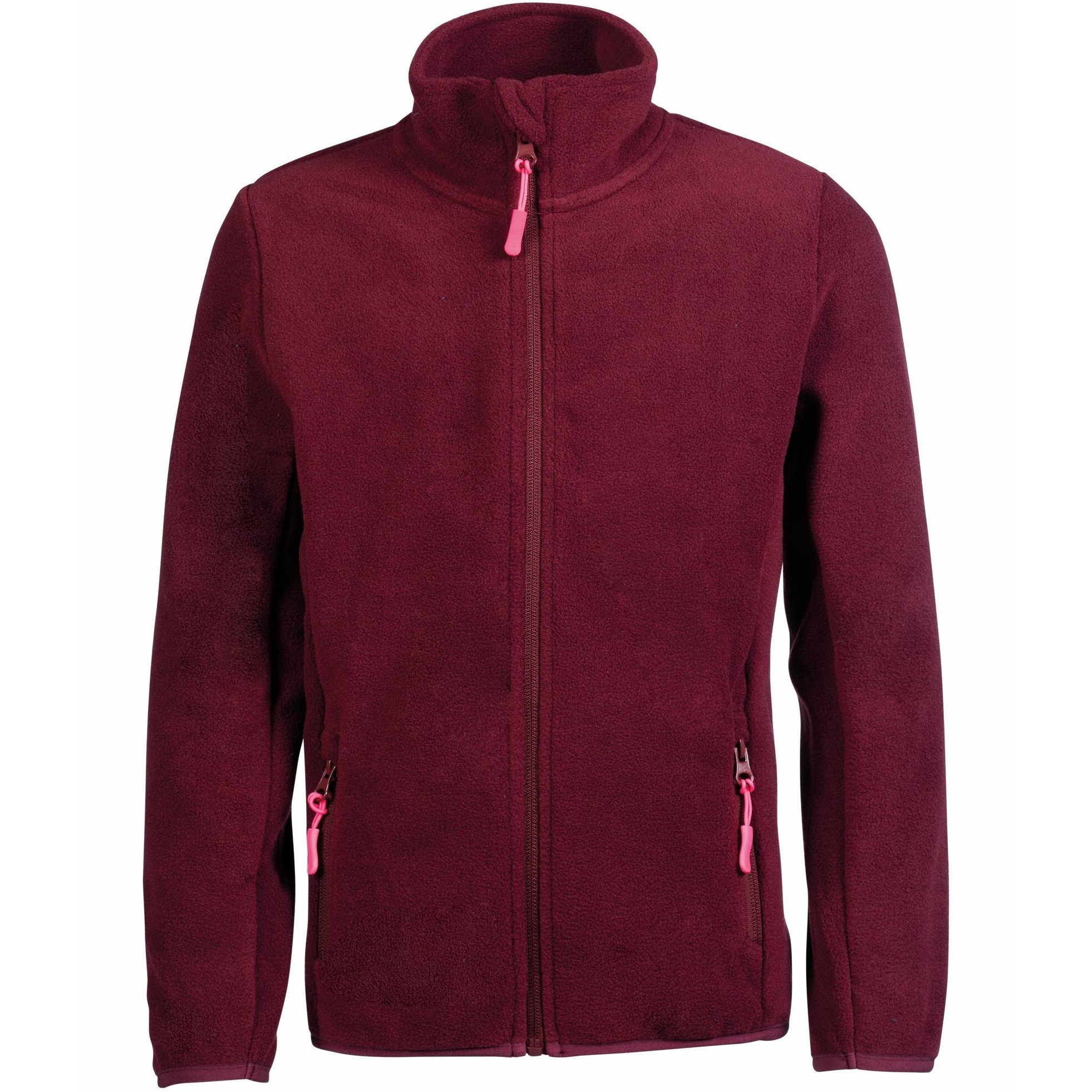 Kinder Fleecejacke ANNI weinrot