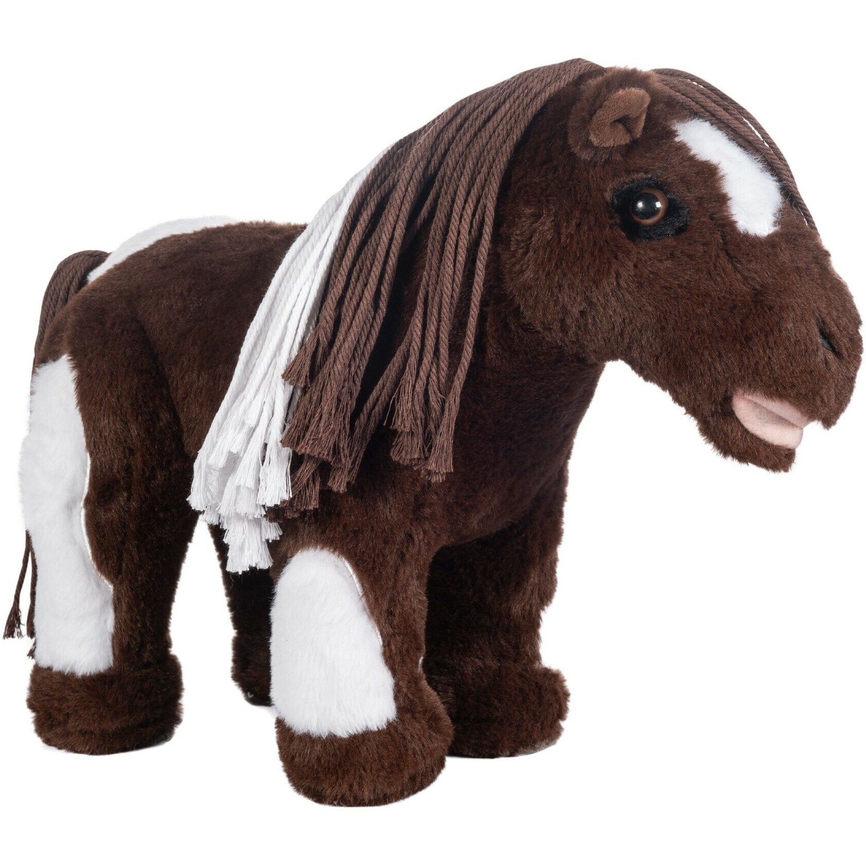 Kuscheltier Cuddle Pony Pinto COCO braun/weiß