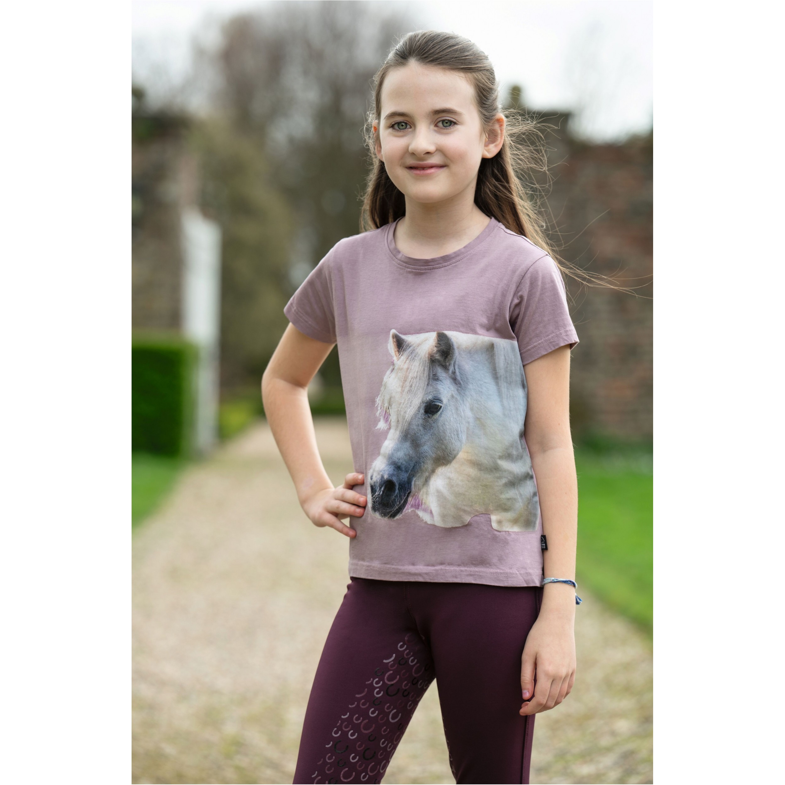 Kinder T-Shirt ALVA mauve