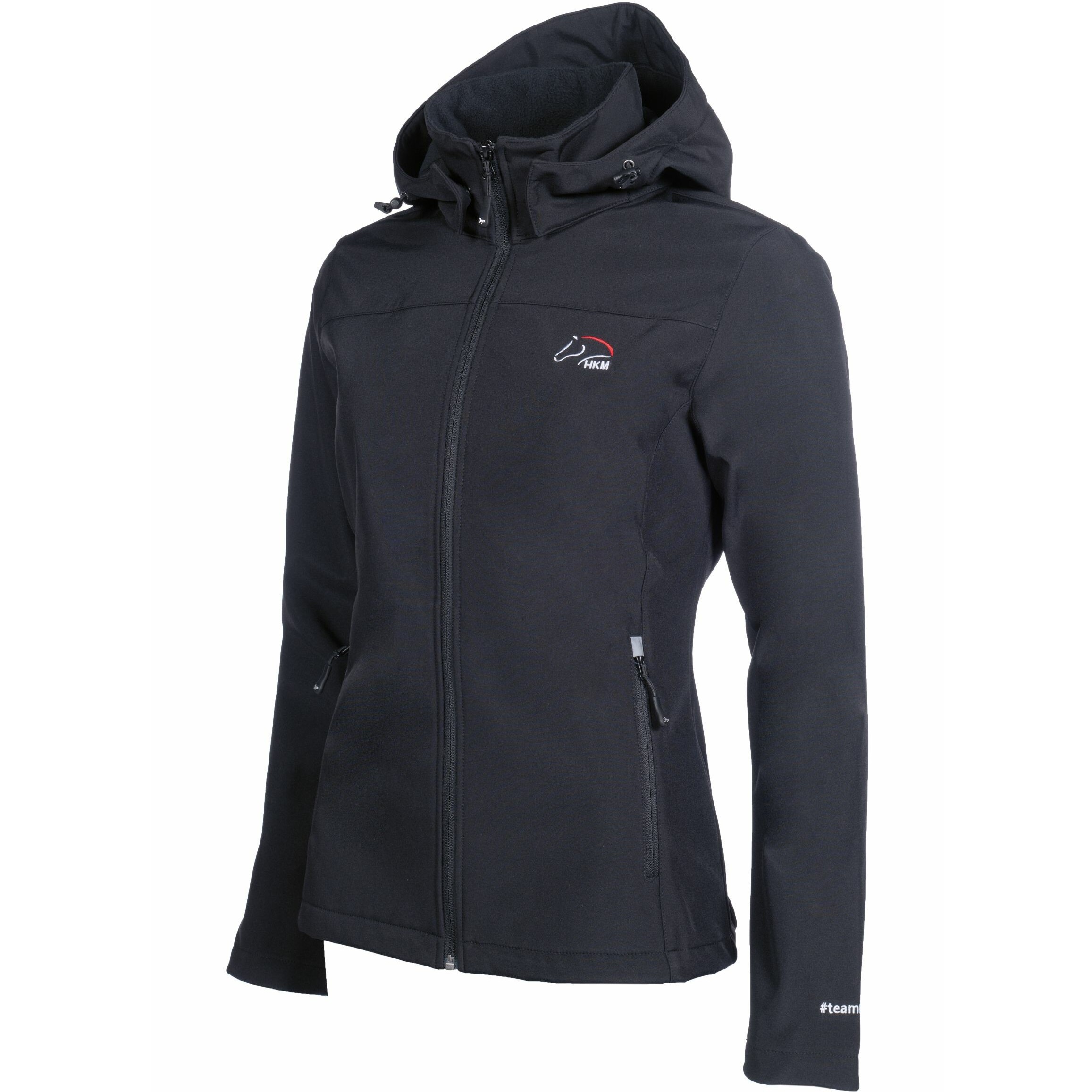 Damen Softshelljacke TEAM schwarz