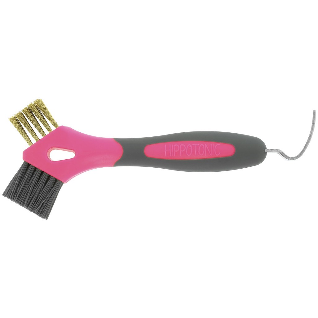 Metallhufkratzer Bürste 3-in-1 rosa