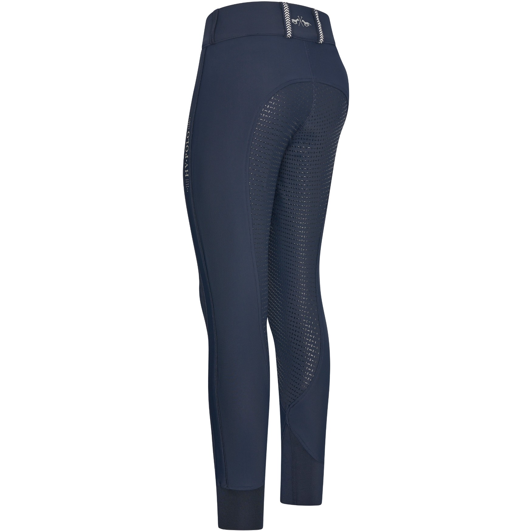 Damen Reitleggings Silikon Vollbesatz HVPIsabell navy