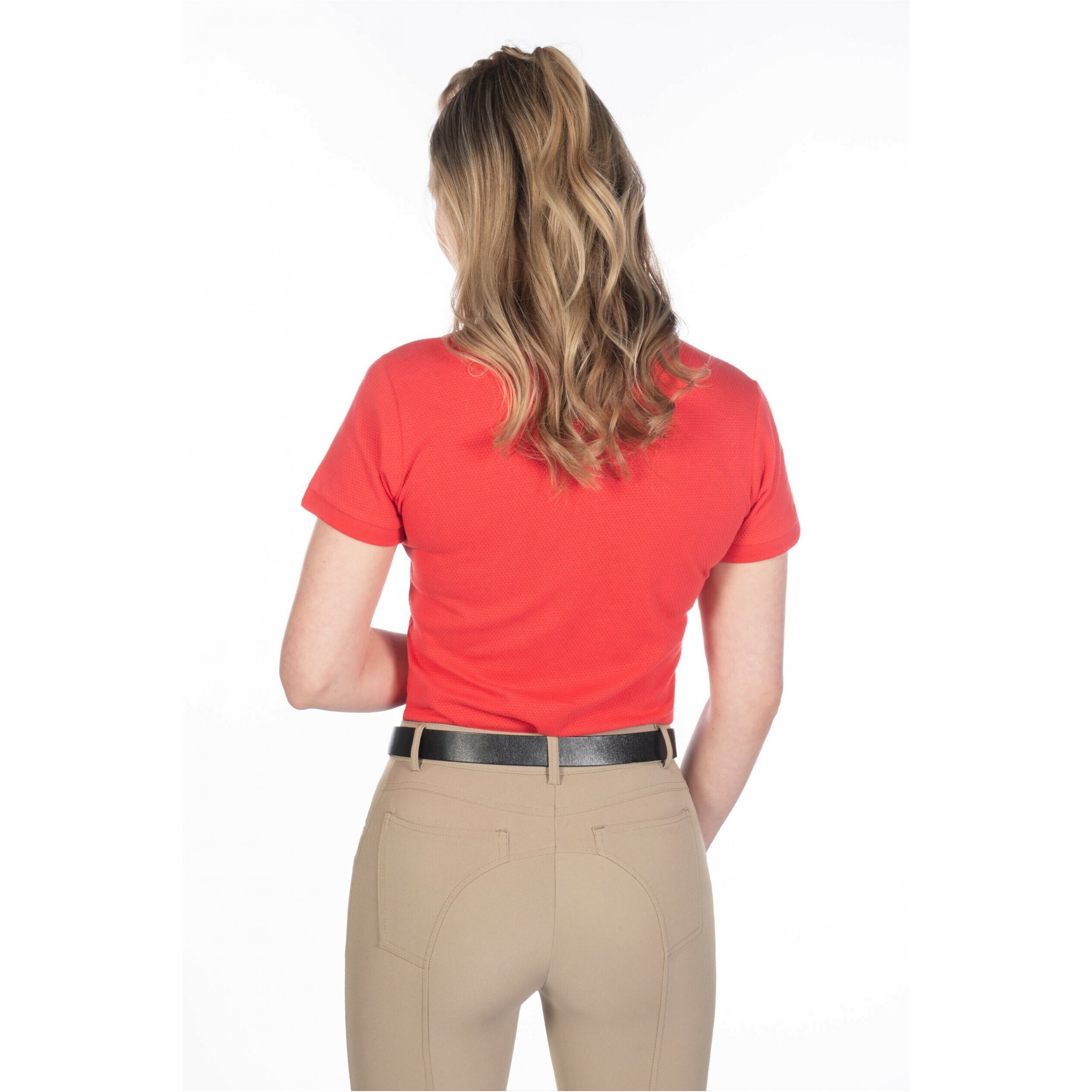 Damen Poloshirt ELISA rot