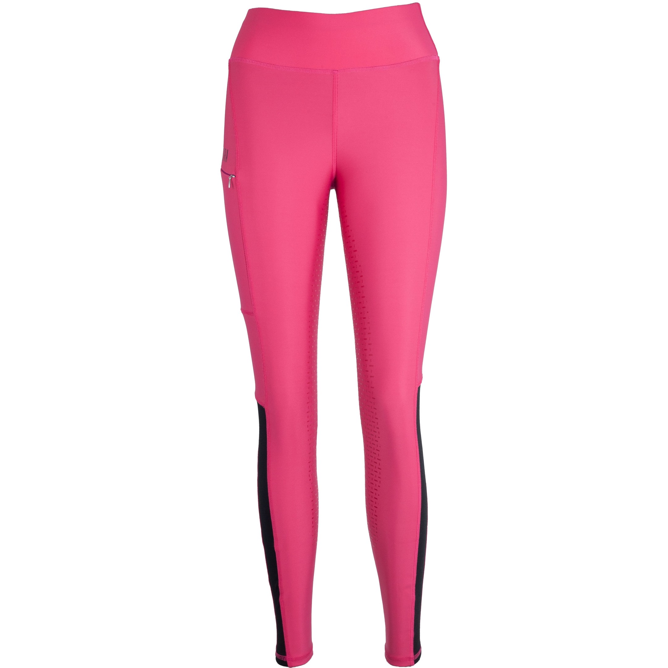 Kinder Reitleggings Silikon Vollbesatz ADVENTURE pink