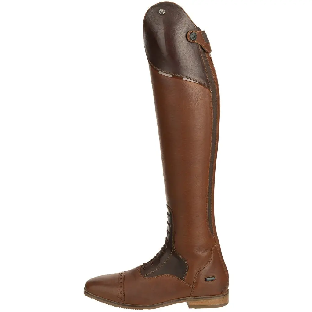 Damen Reitstiefel FLORENTINA TALL Echtleder braun