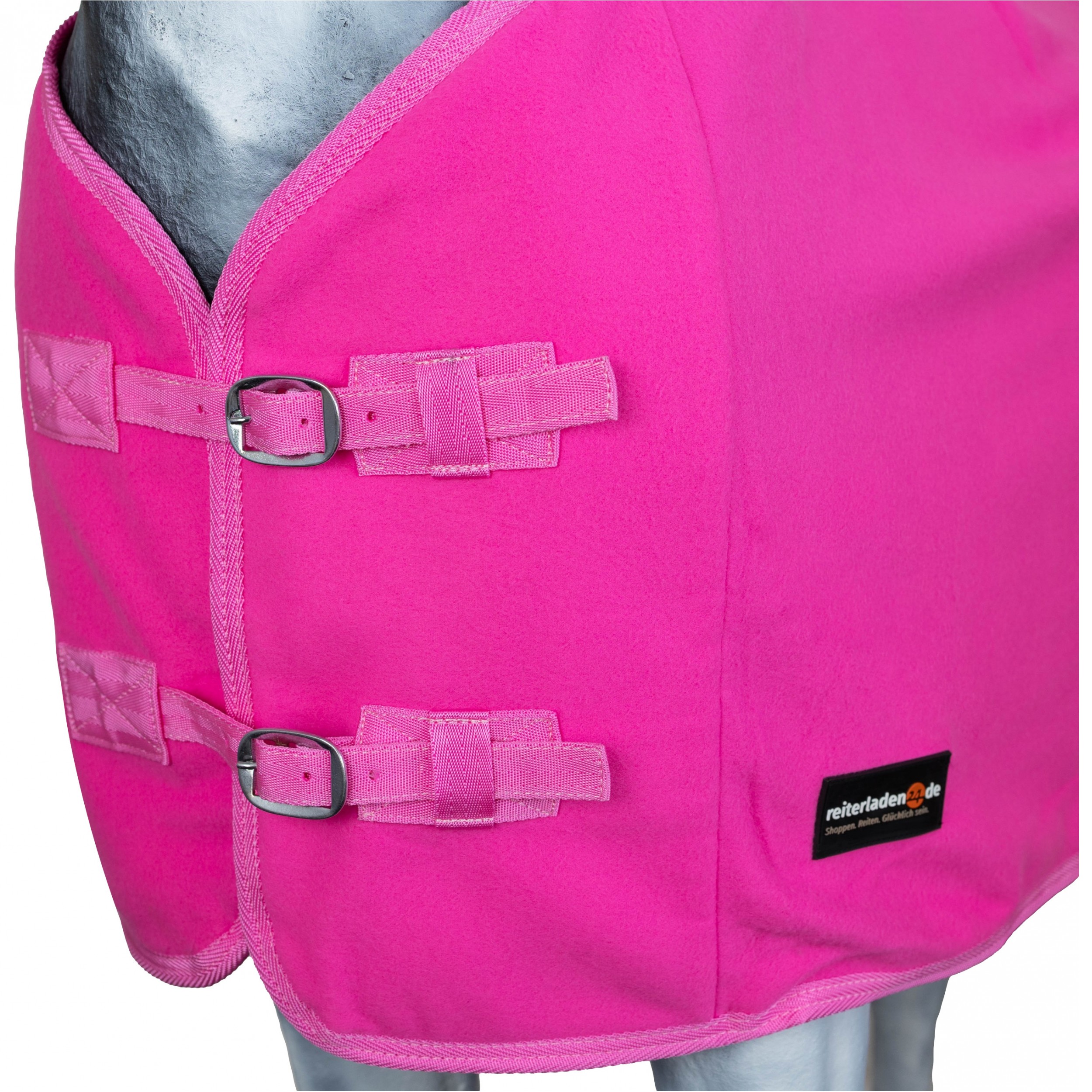 Abschwitzdecke BASICLINE neon pink