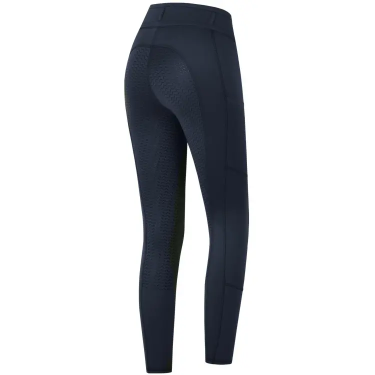 Damen Reitleggings Silikon Vollbesatz ELLA nachtblau