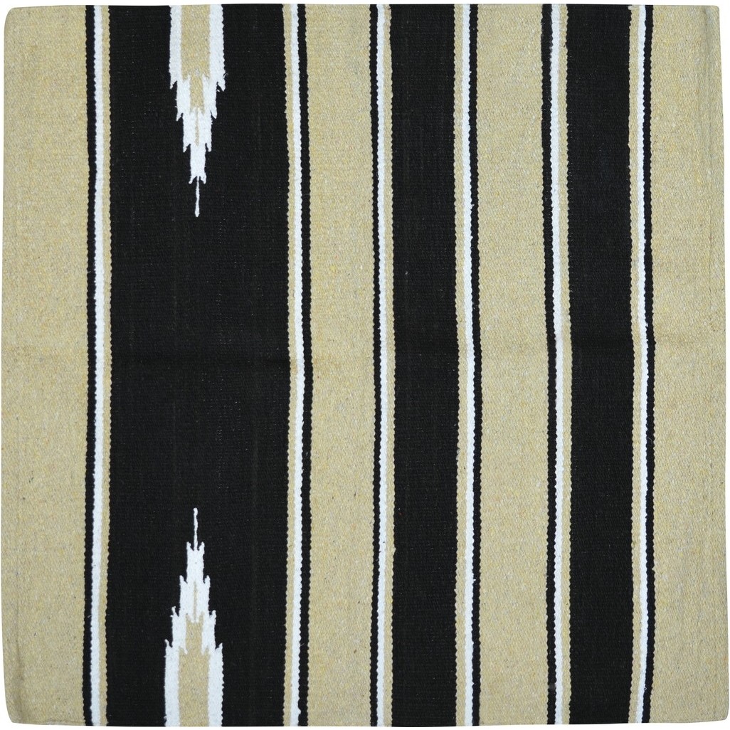 Satteldecke NAVAJO beige/schwarz/weiß