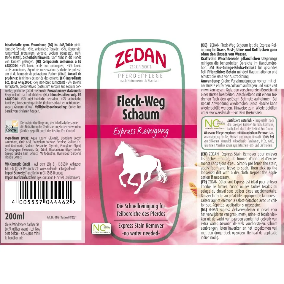 Fleck-Weg Schaum Expressreinigung 200ml