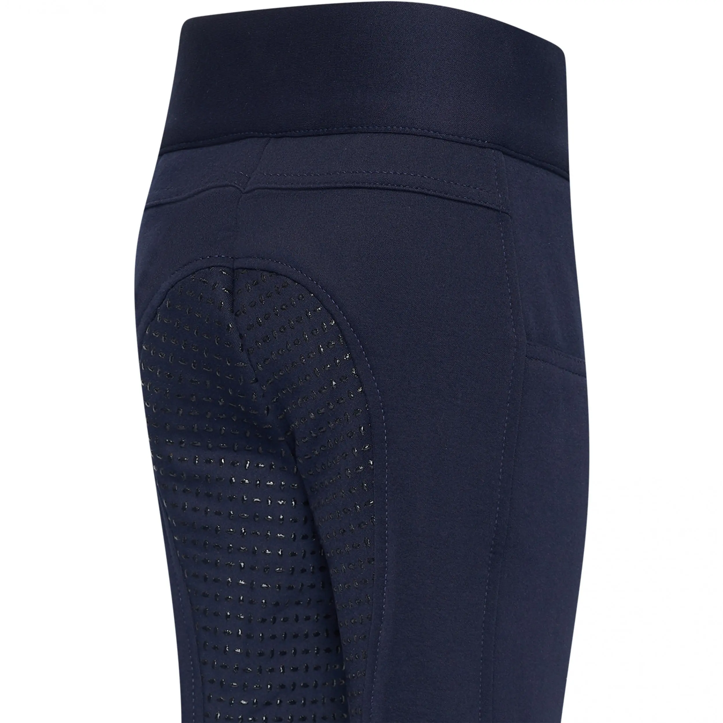 Kinder Reitleggings Silikon Vollbesatz IRHTessy navy