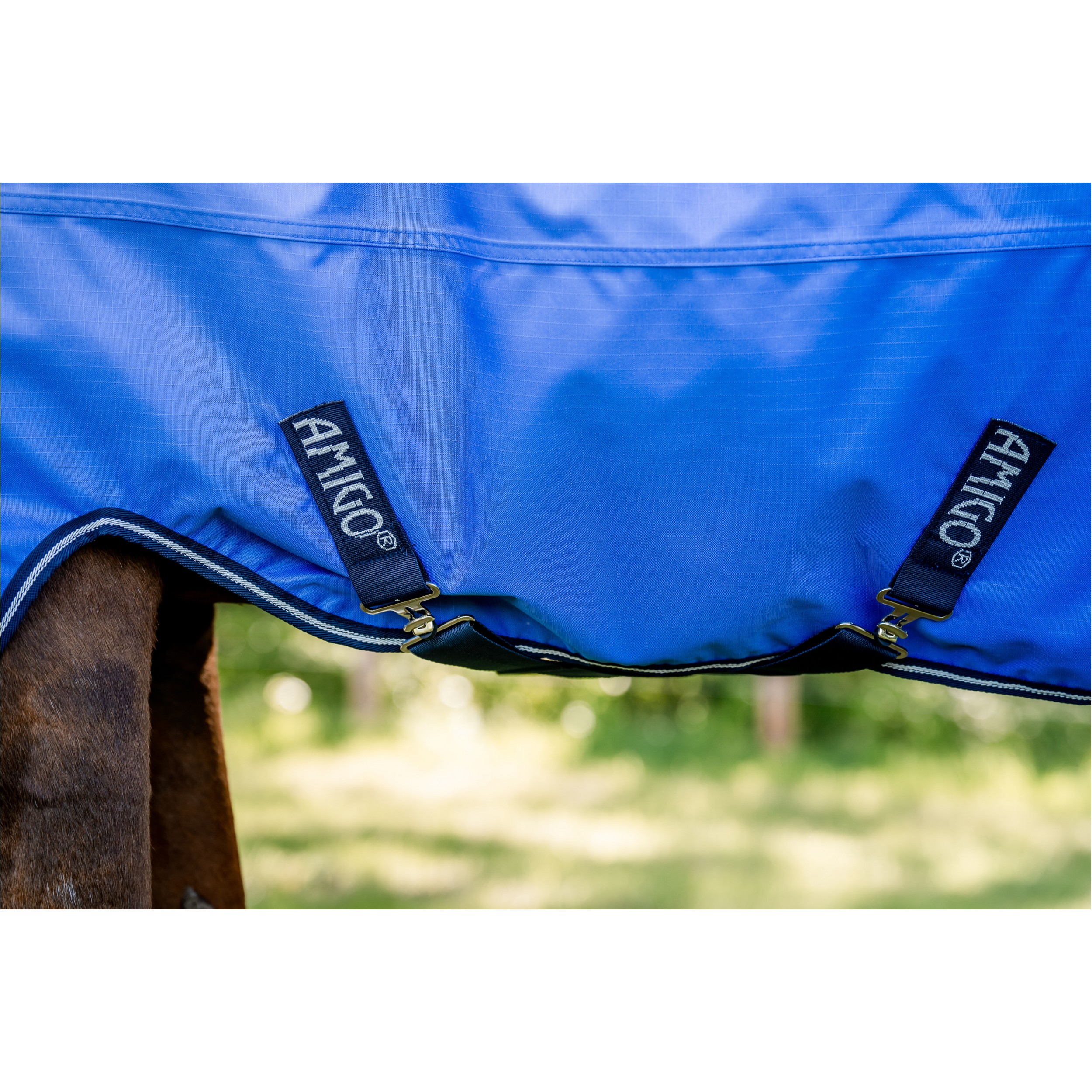 Outdoordecke Halsteil (abnehmbar) 100g Füllung 600D AMIGO Hero Ripstop Plus blue/navy/grey