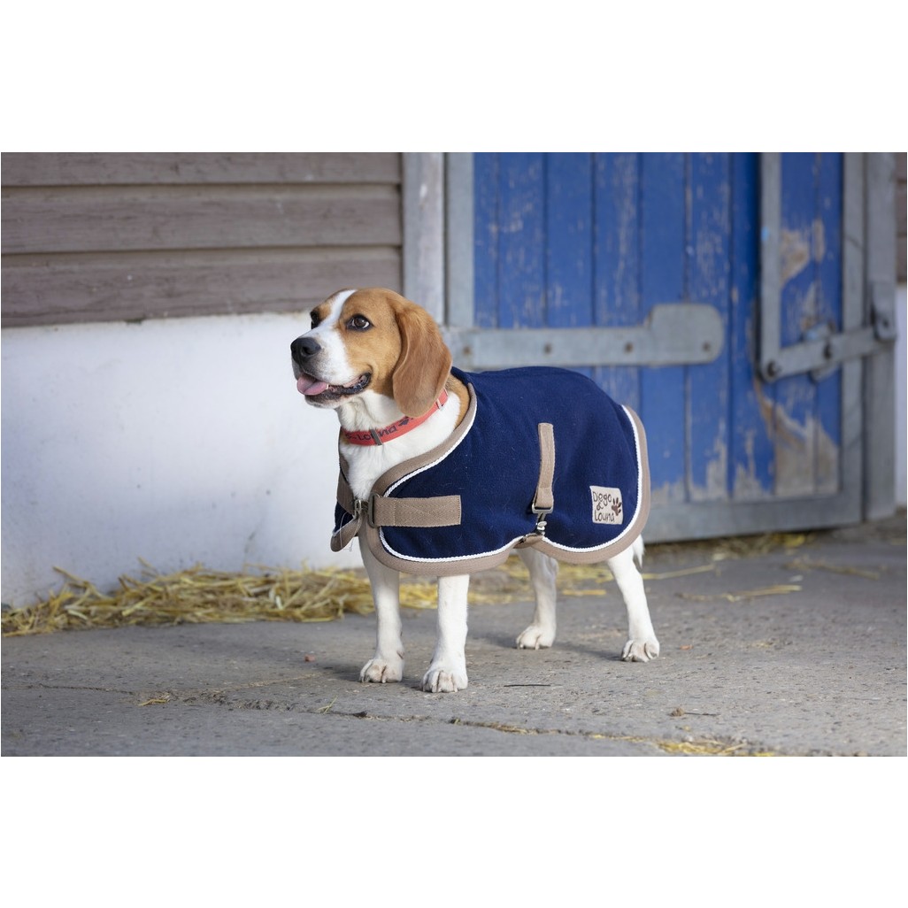 Hundedecke POLYFUN marineblau/maulwurf 