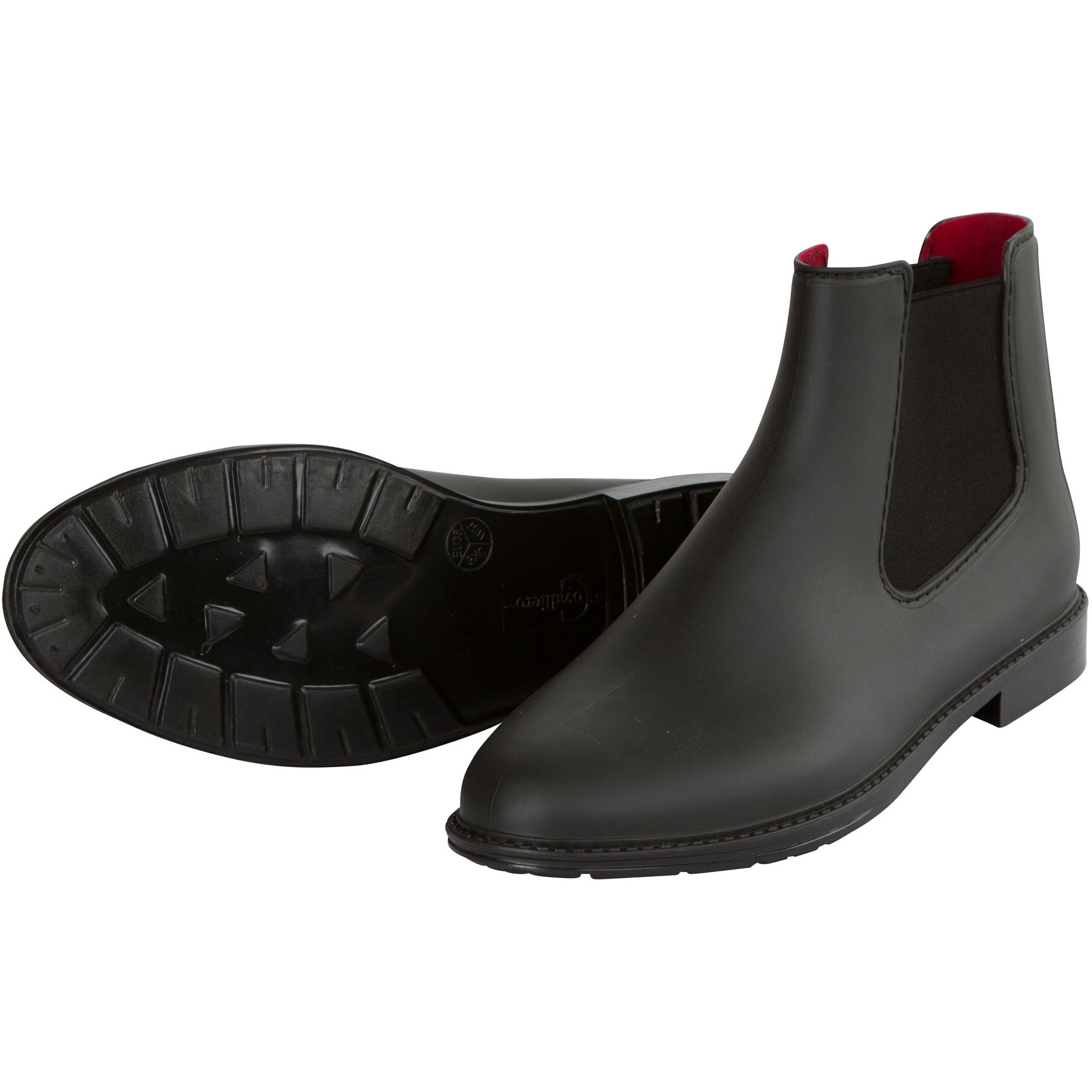 Kinder Reitstiefeletten AXONA PVC schwarz