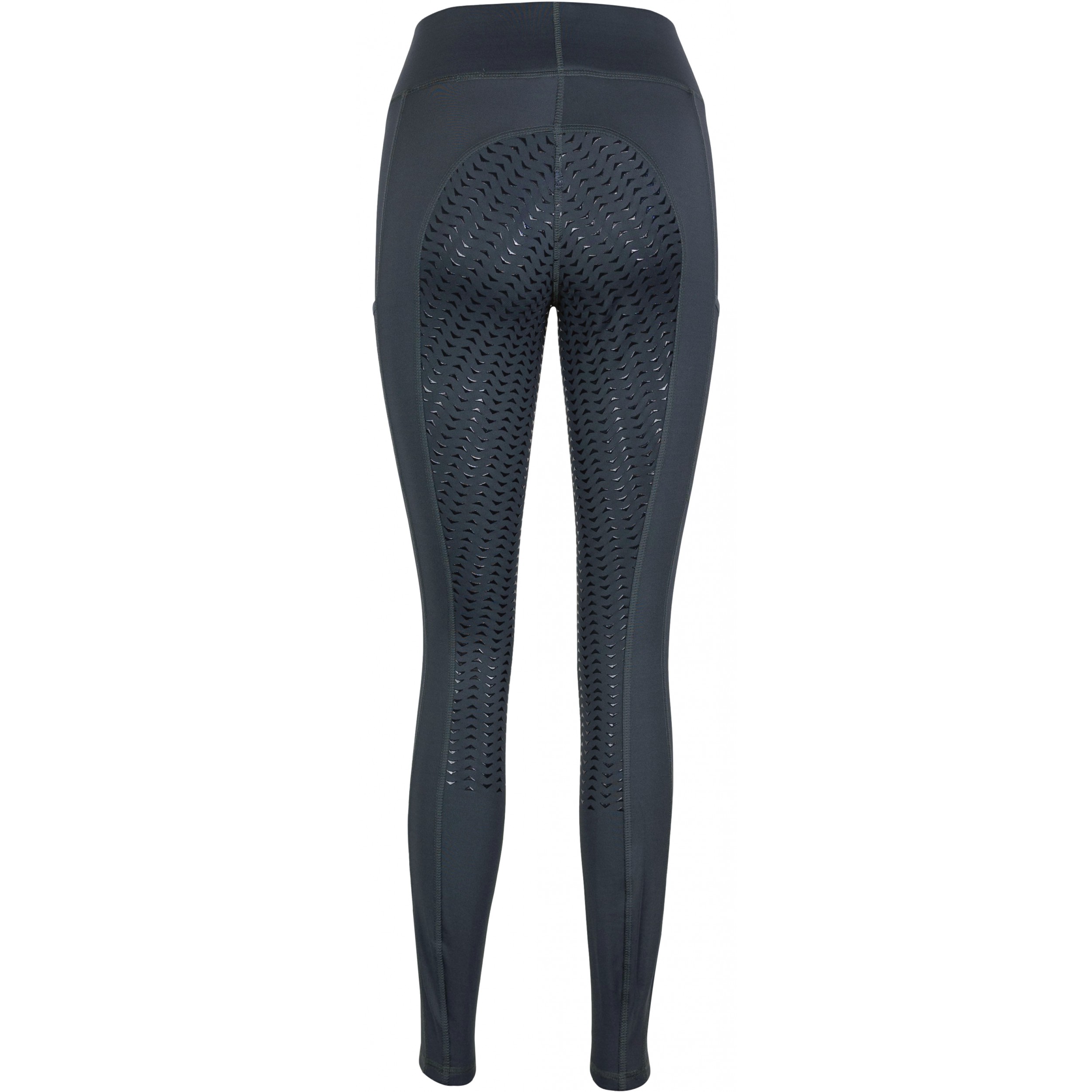 Winter Damen Reitleggings Silikon Vollbesatz EMILIA asphalt