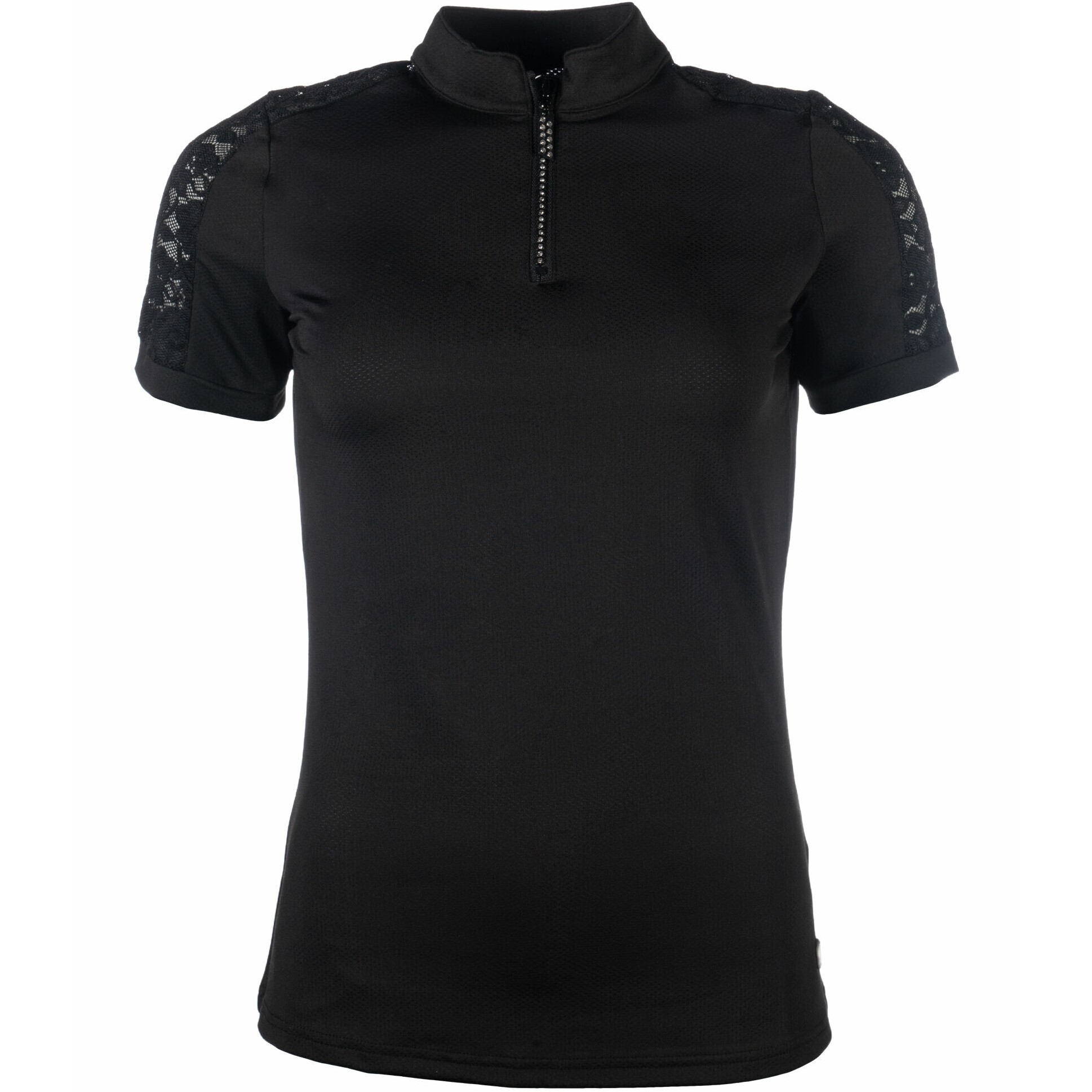 Damen Funktionsshirt Kurzarm NELLY schwarz