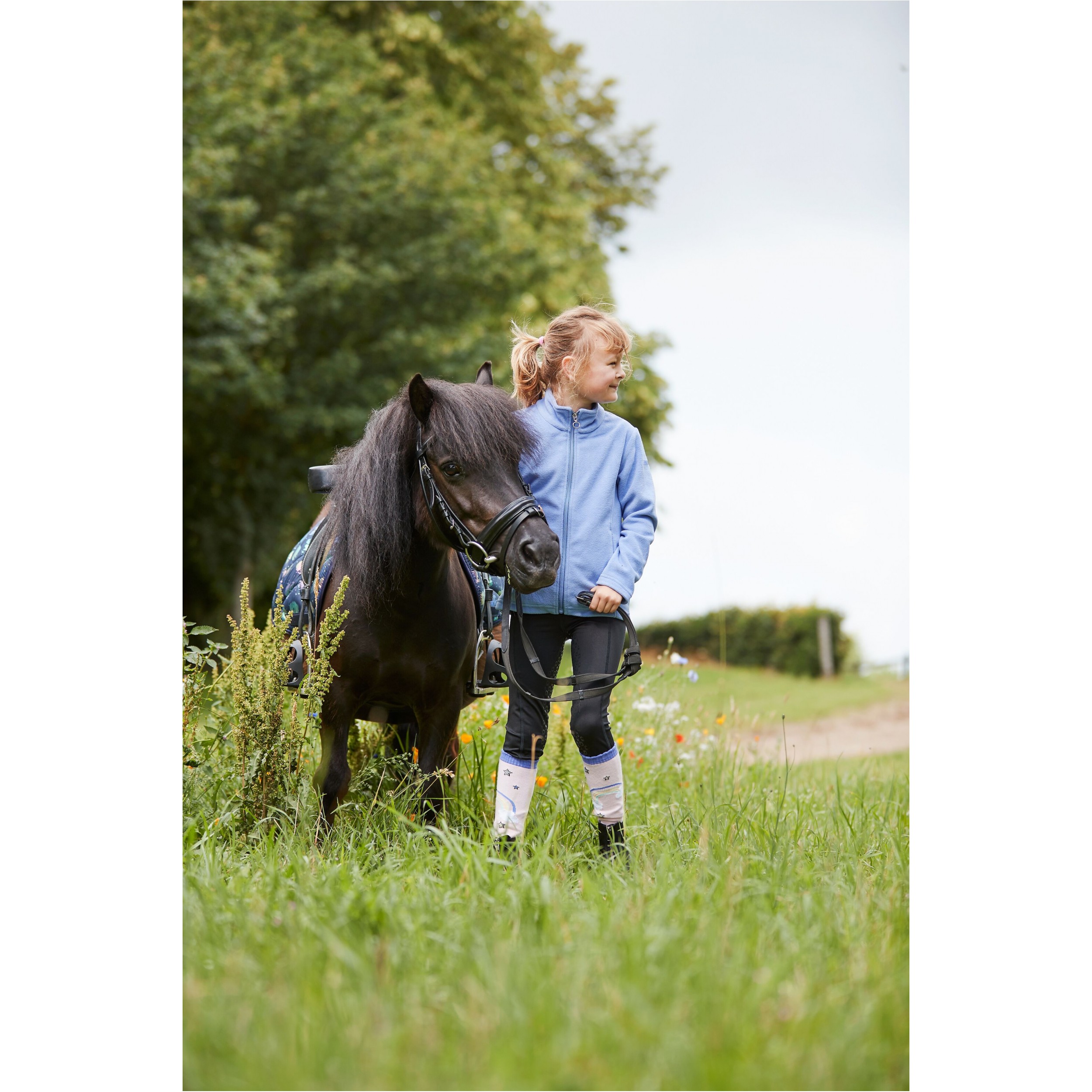 Kinder Fleecejacke GILLY jacaranda