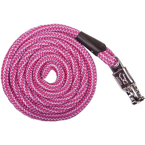 Führstrick mit Panikhaken AACHEN pink/flieder 180cm