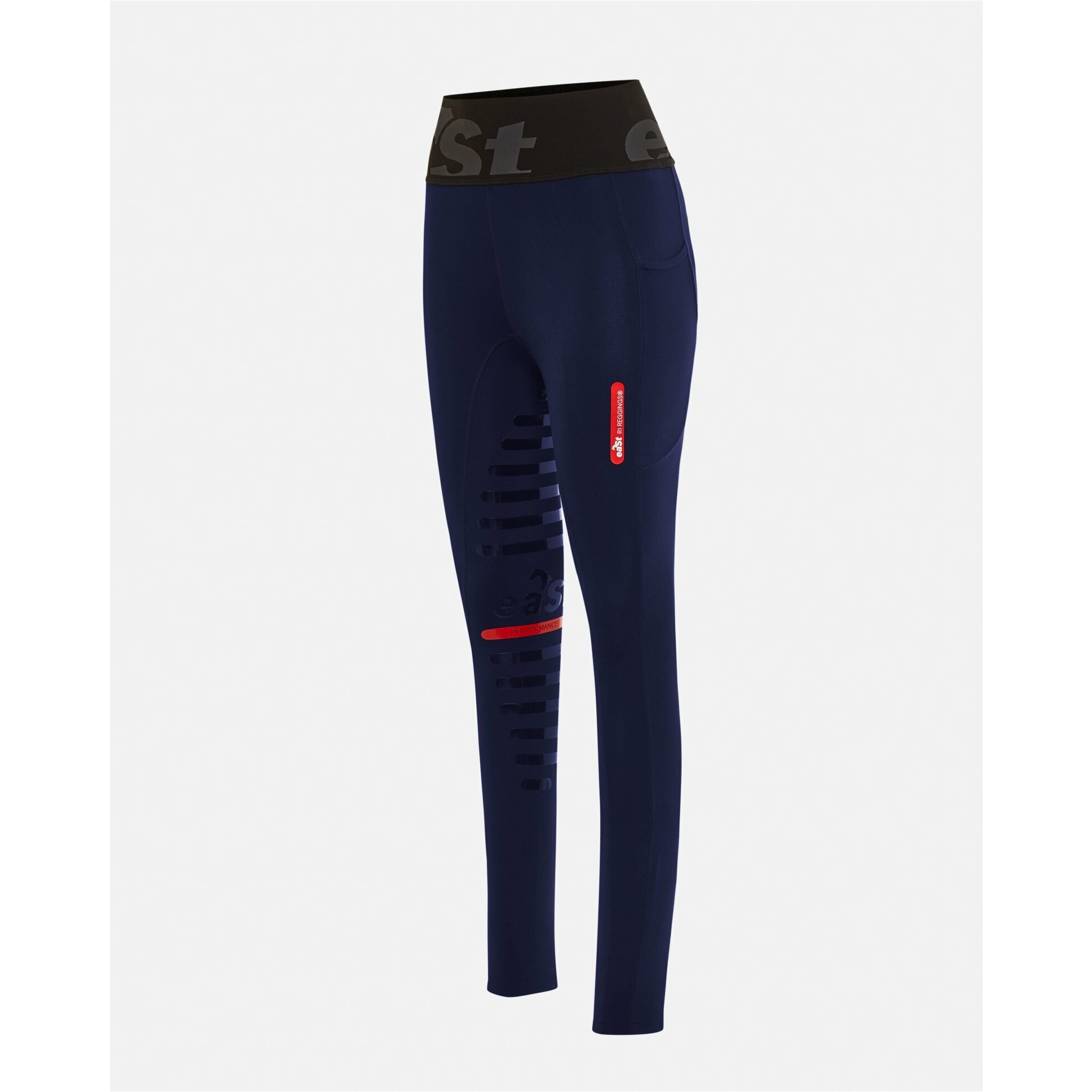 Damen Reitleggings Silikon Vollbesatz REGGINGS R1 Highwaist midnight blue