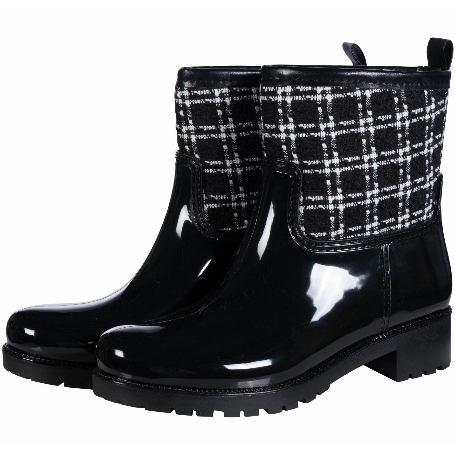 Winter Damen Stiefeletten PEPITA schwarz