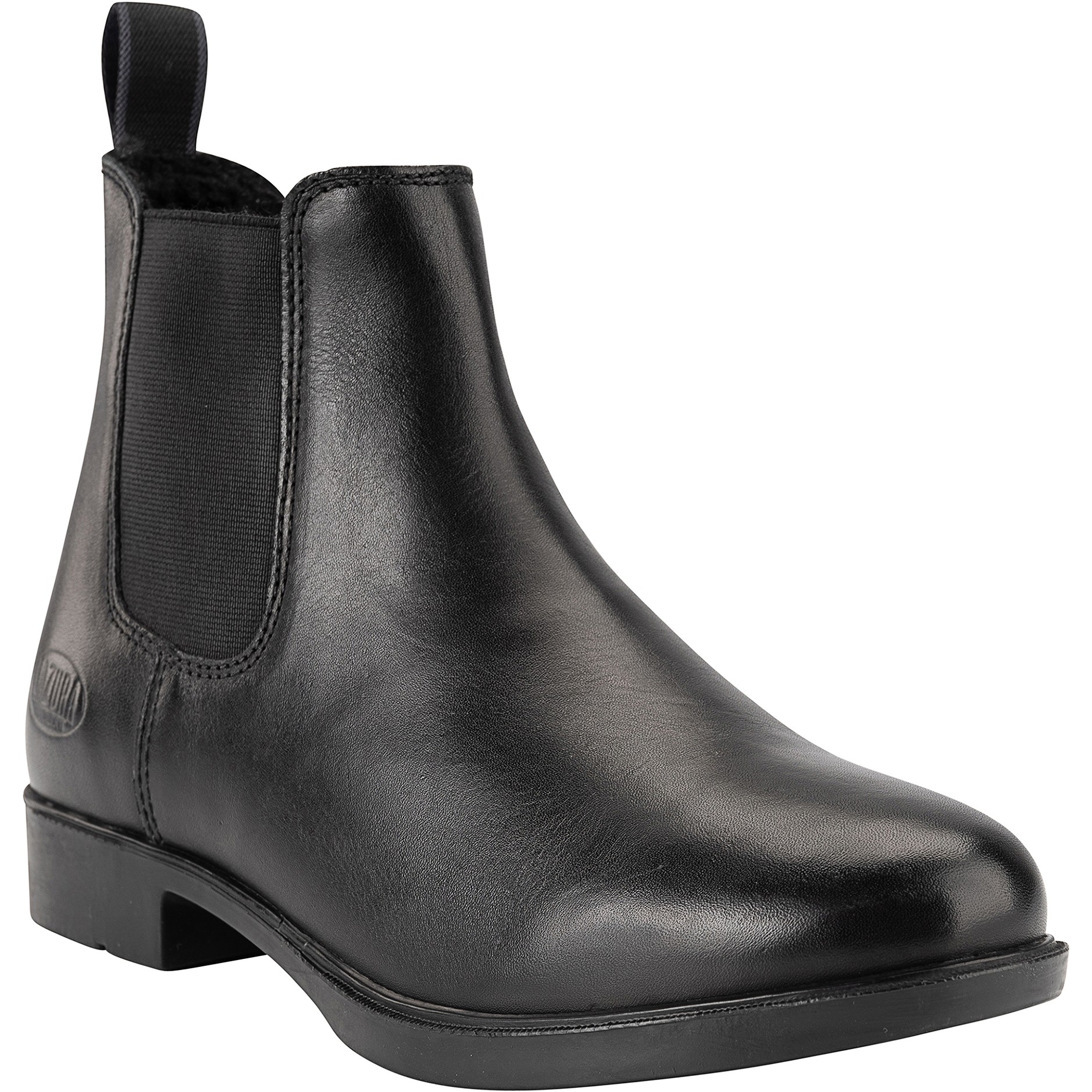 Winter Jodhpur Reitstiefeletten CLASSIC Echtleder schwarz