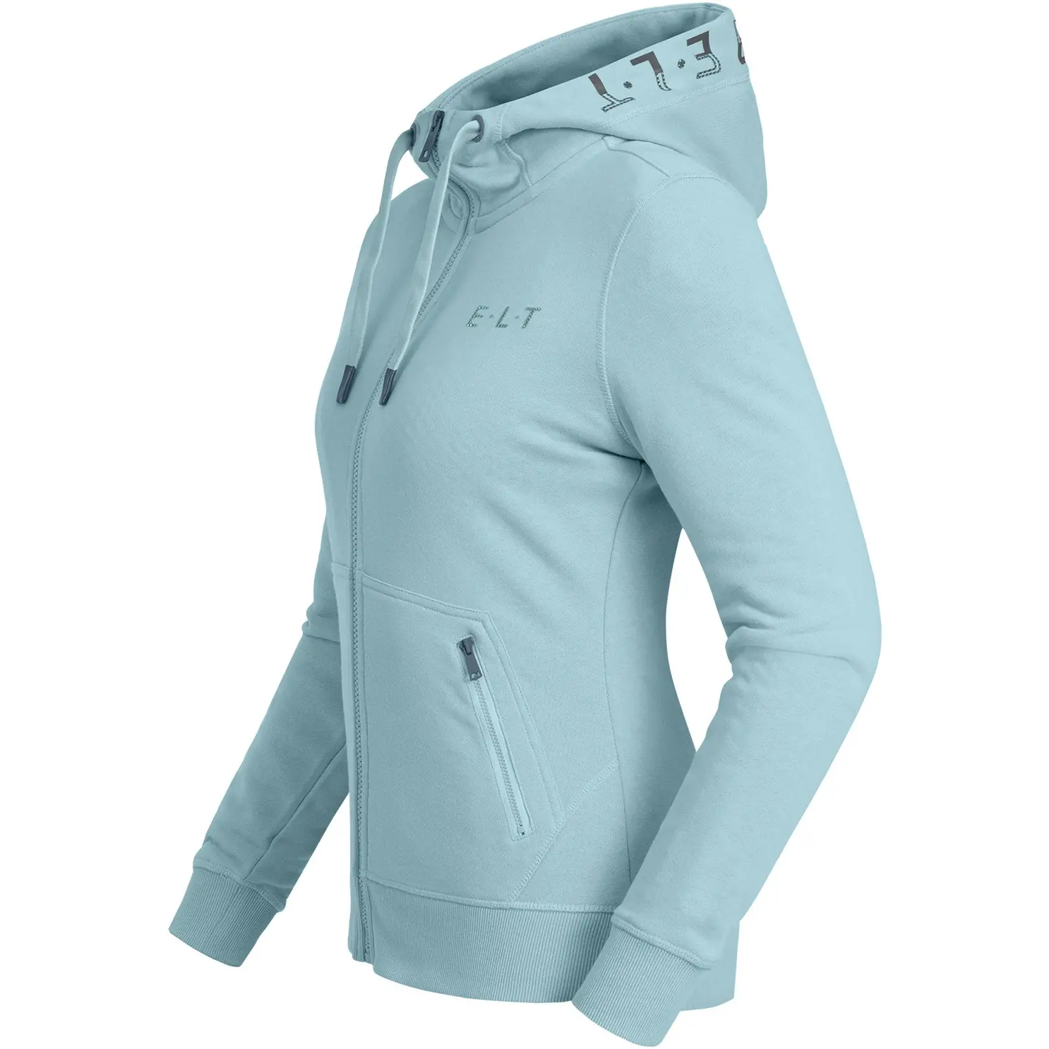 Damen Hoody-Jacke NOTTINGHAM aquamarin