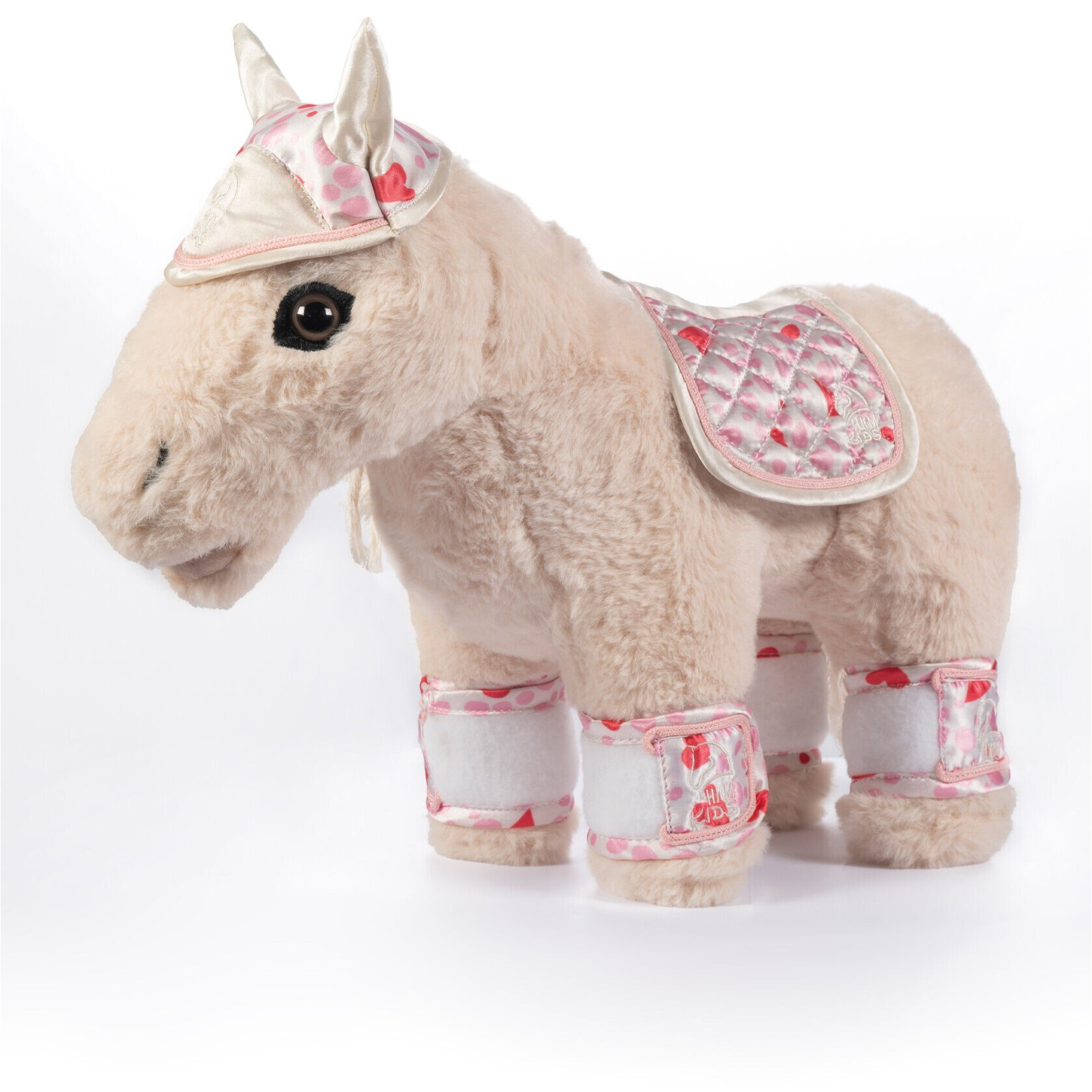 Designset CUDDLE PONY wollweiß/pink