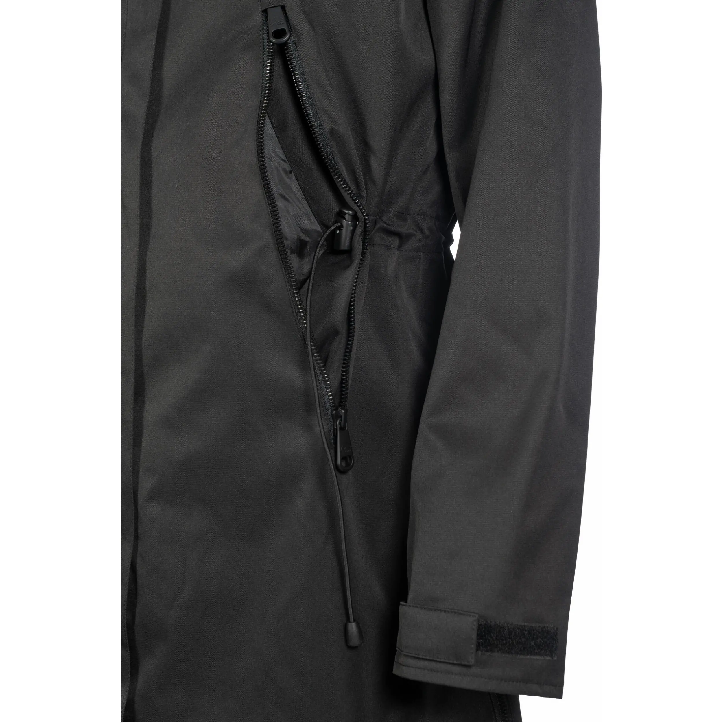 Damen Parka 2 in 1 ALPINE schwarz