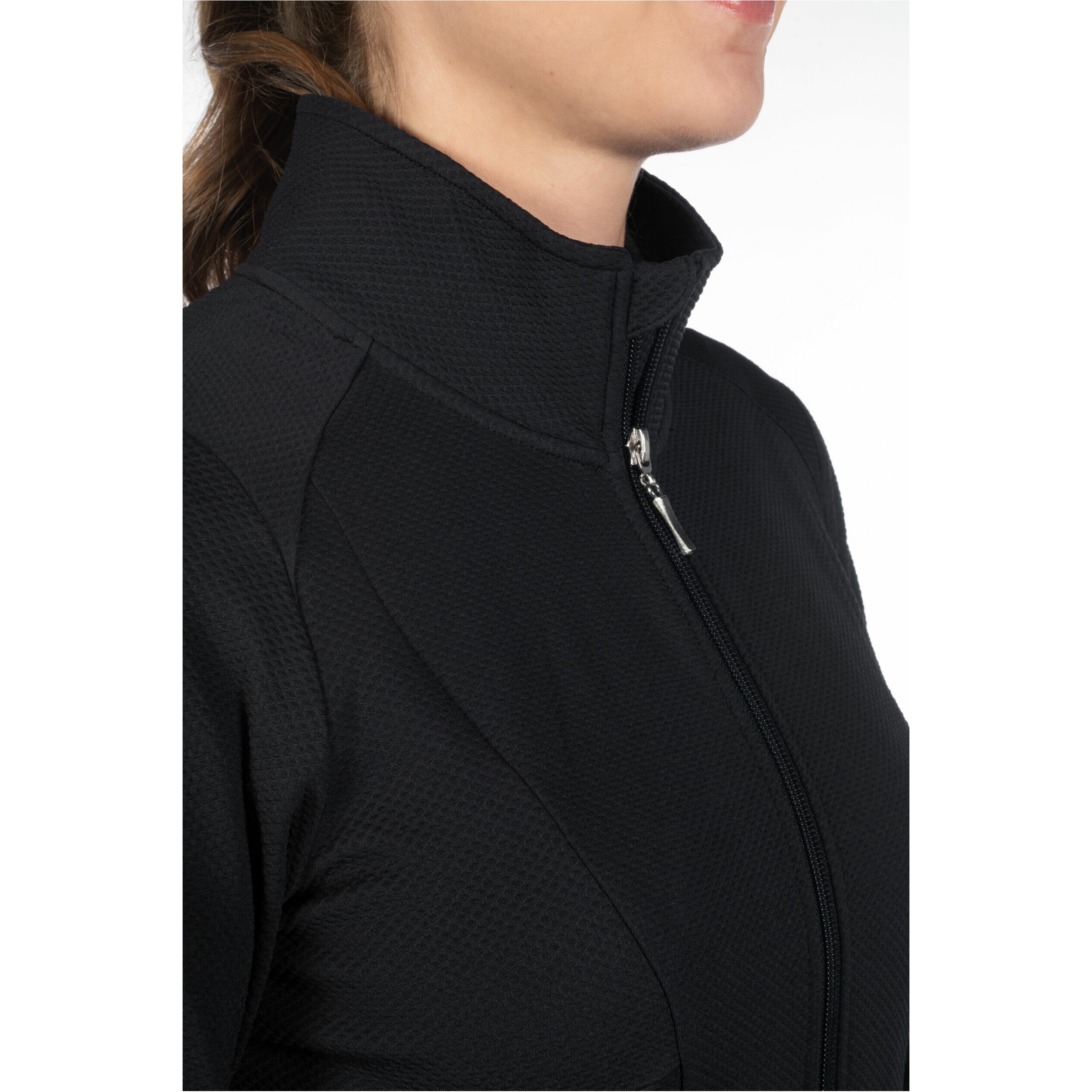 Damen Sweatjacke ALINA schwarz