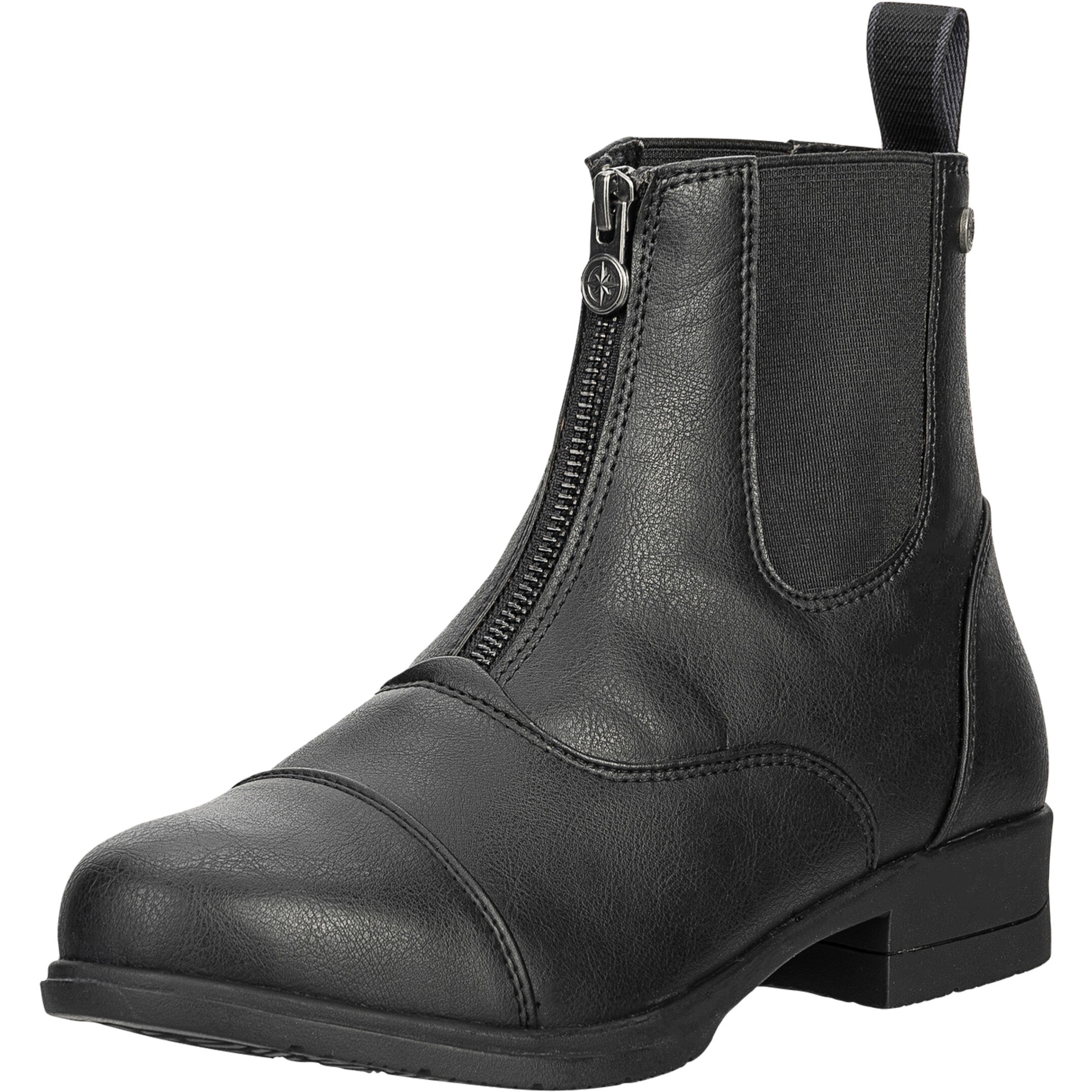 Reitstiefeletten NOVA FZ Vegan Kunstleder schwarz