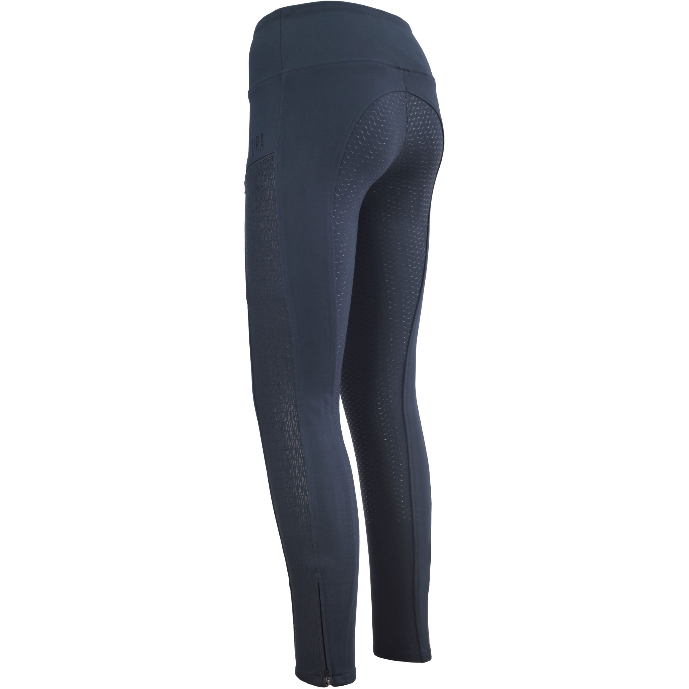 Damen Reitleggings Silikon Vollbesatz DIANA nachtblau