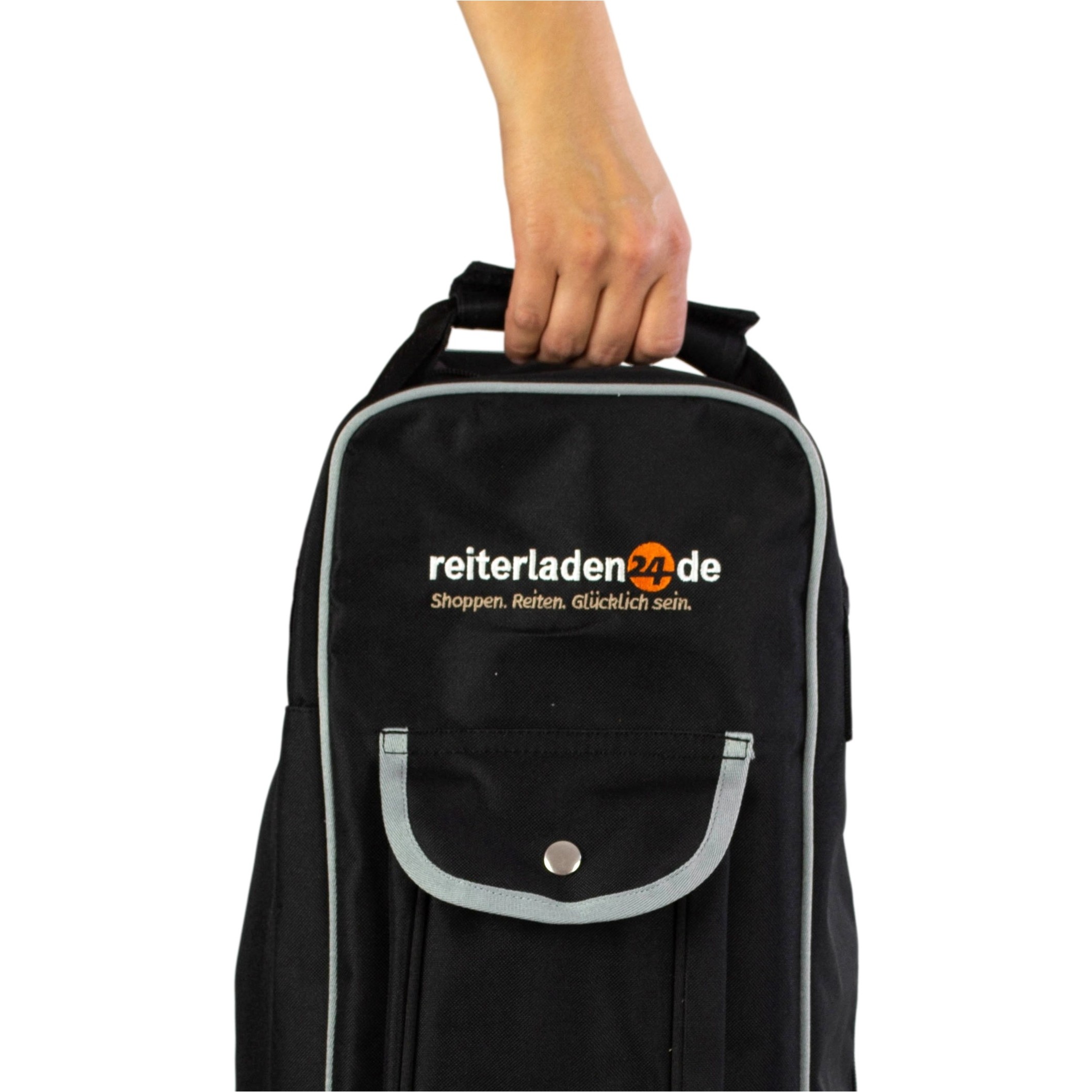 Reitstiefeltasche schwarz