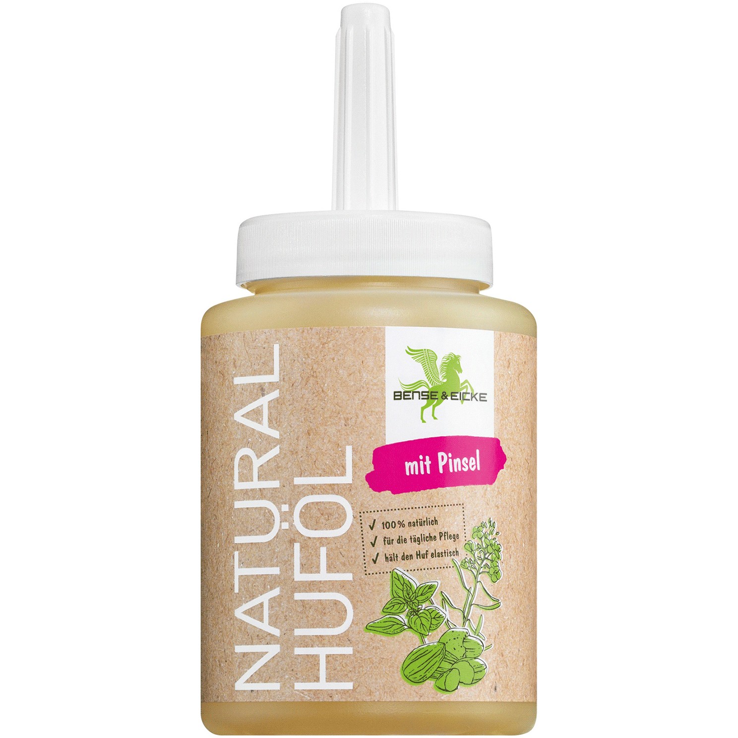 Huföl Natural mit Pinsel 450ml