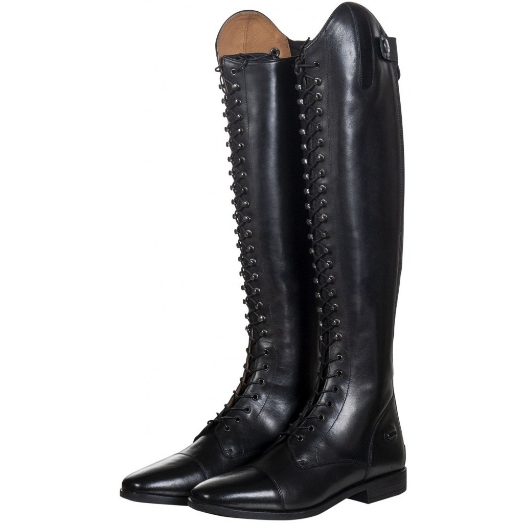 Damen Reitstiefel ELEGANT LACE schwarz