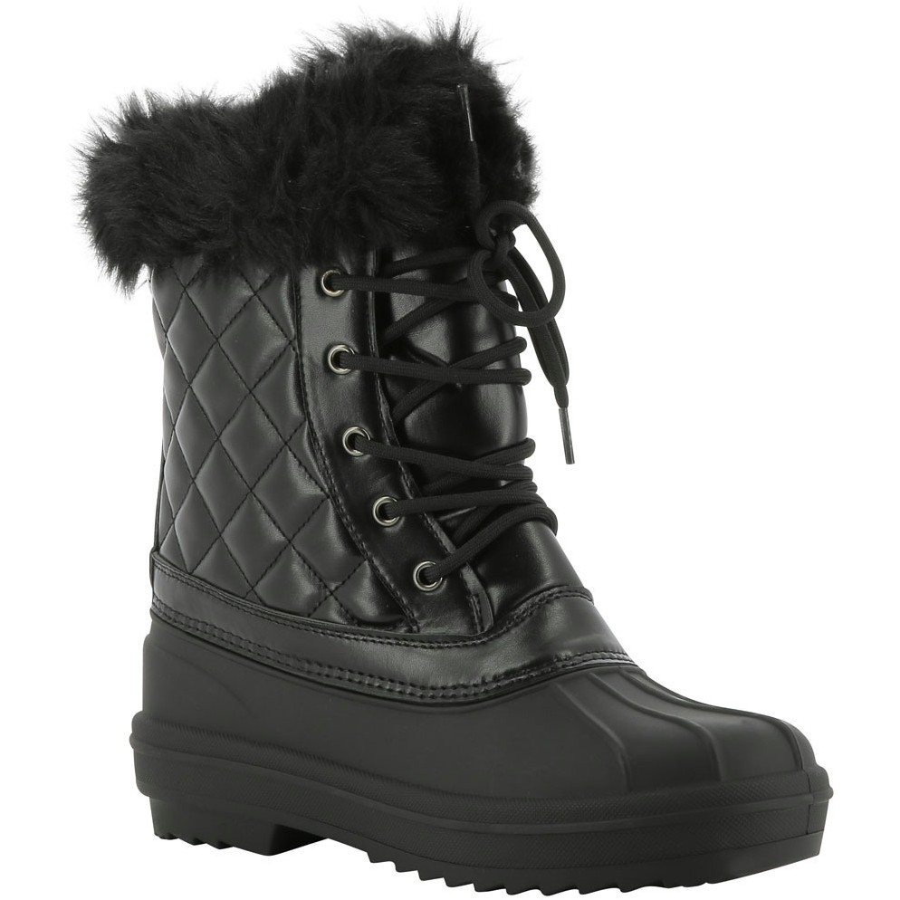 Winter Damen Stiefeletten JE T'AIME schwarz