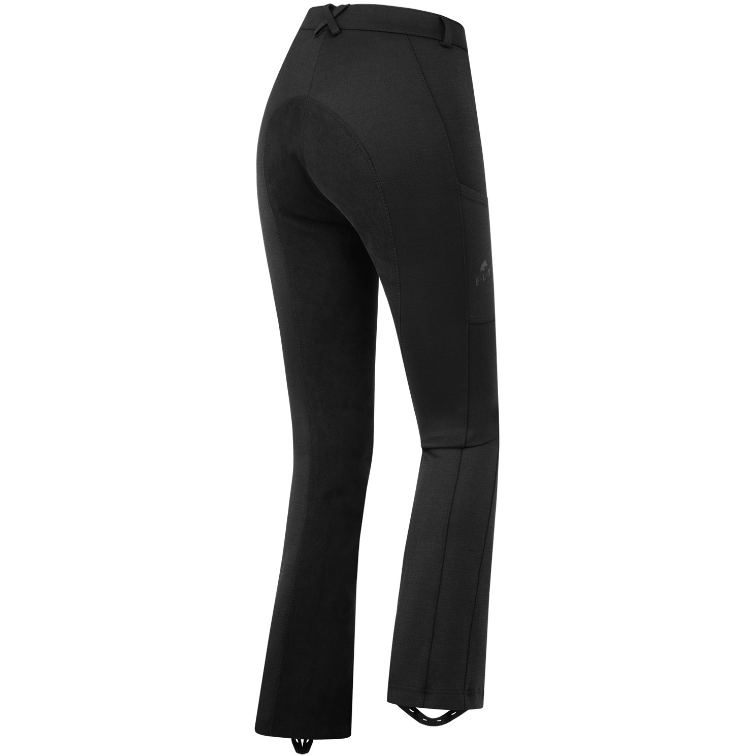 Damen Jodhpur Reithose Vollbesatz ESSENTIAL schwarz