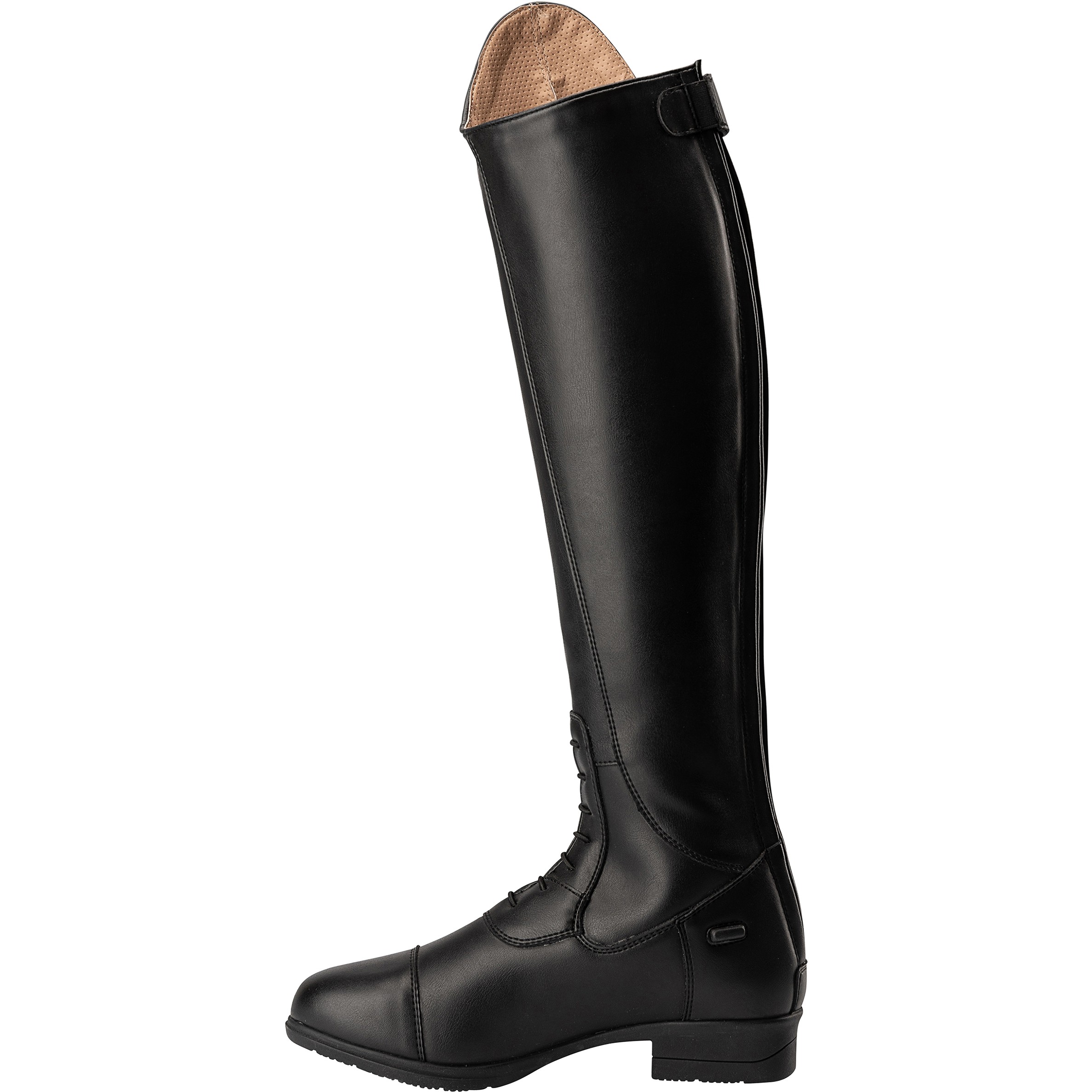 Damen Reitstiefel NOVA TALL Vegan Kunstleder schwarz 