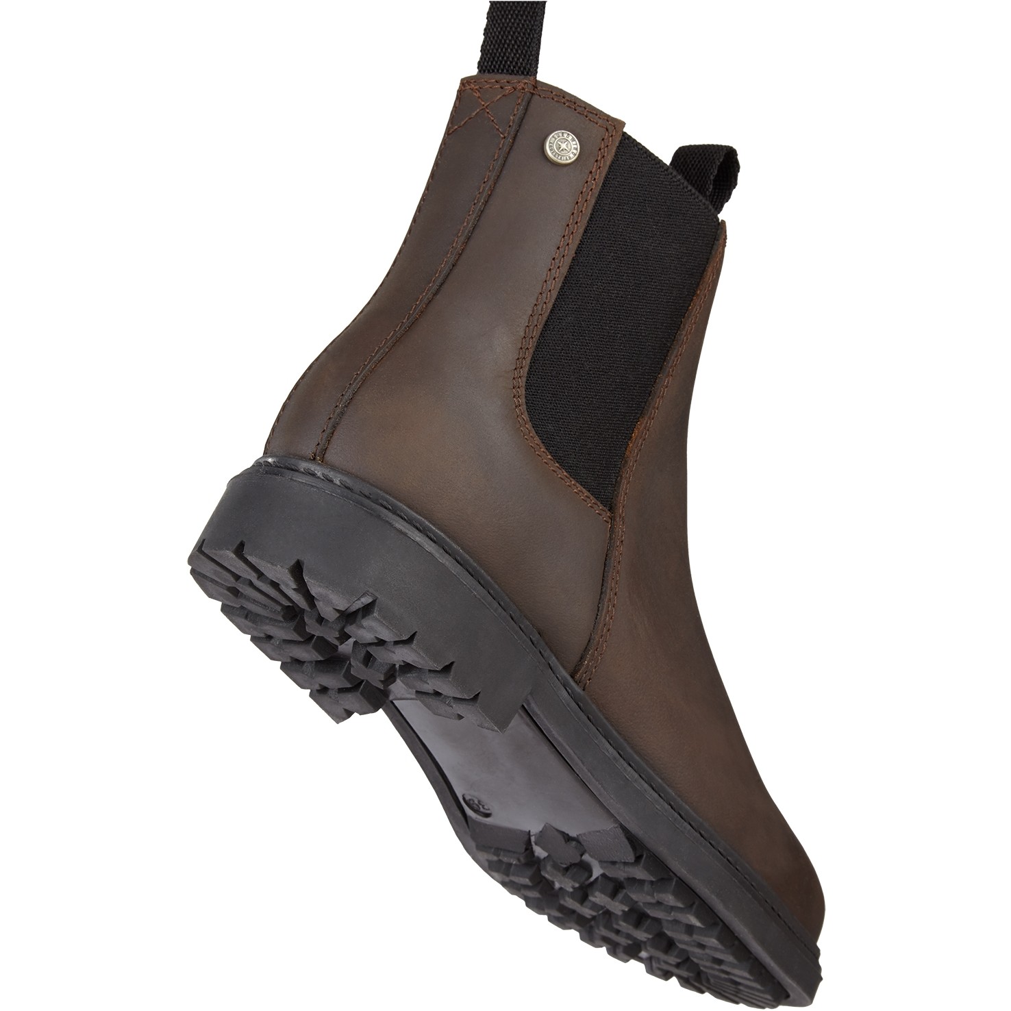 Winter Reitstiefeletten NEW WORK Echtleder chocolate