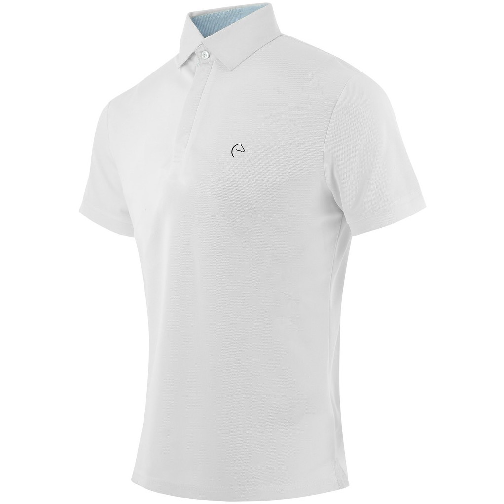 Herren Mesh-Poloshirt EDY weiß