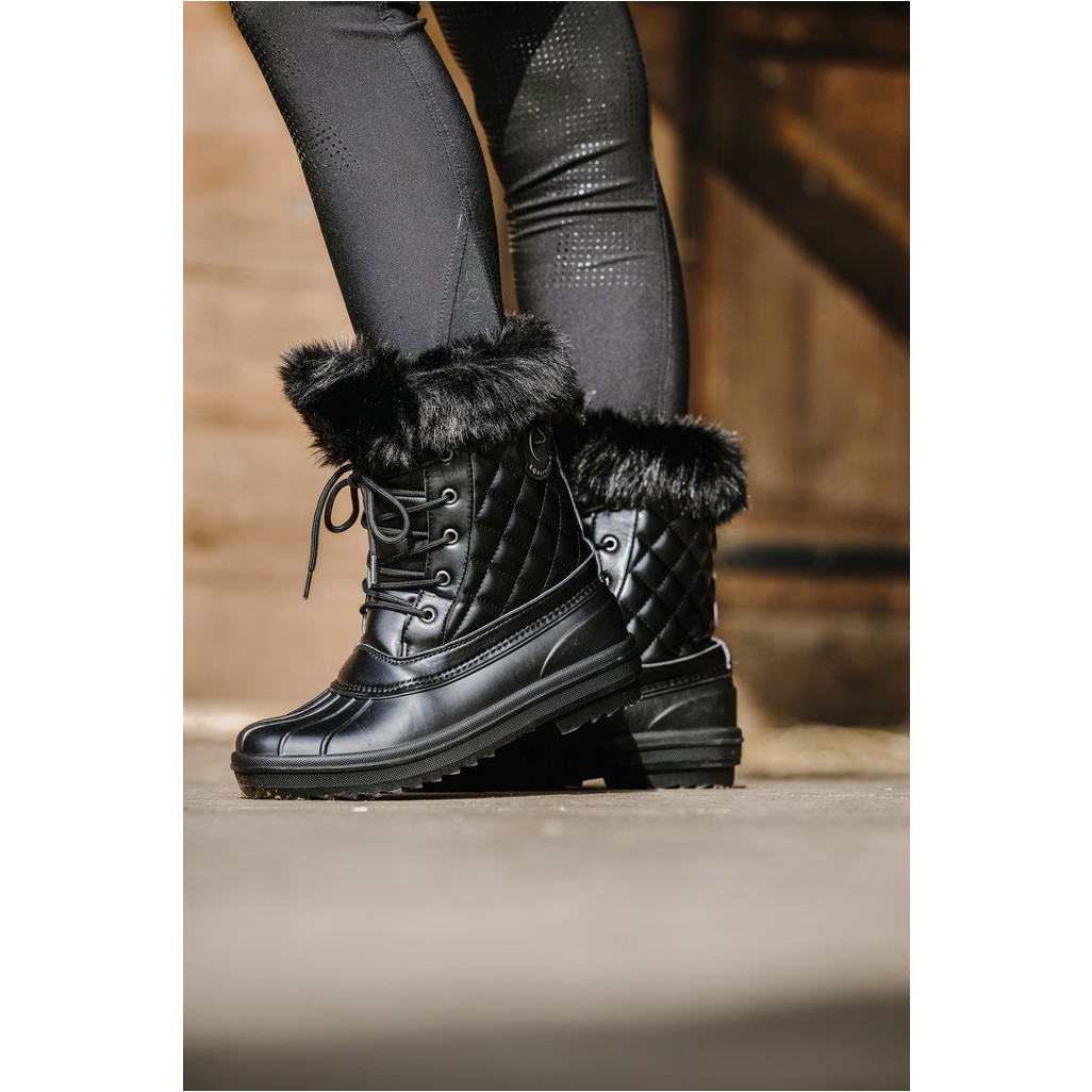 Winter Damen Stiefeletten JE T'AIME schwarz