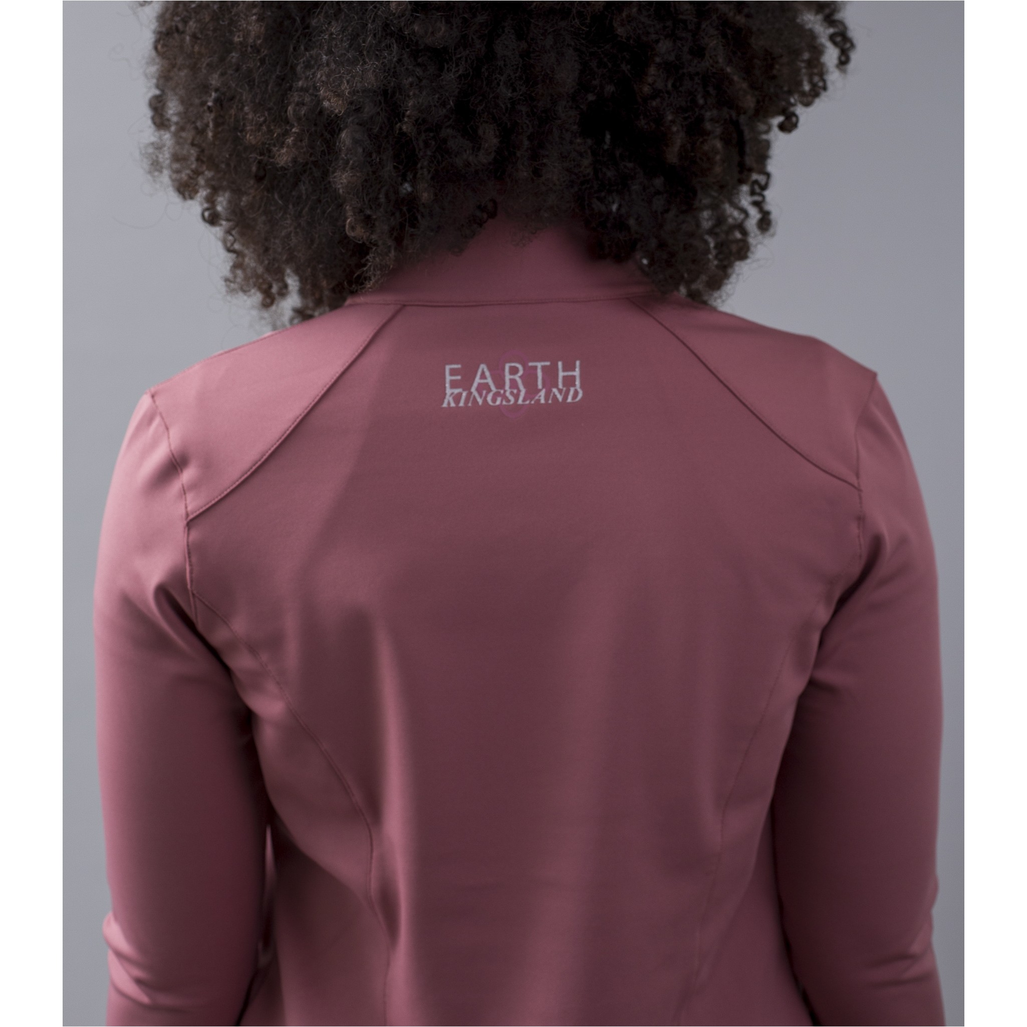 Damen Sweatjacke KLOlea Earth pink rose deco