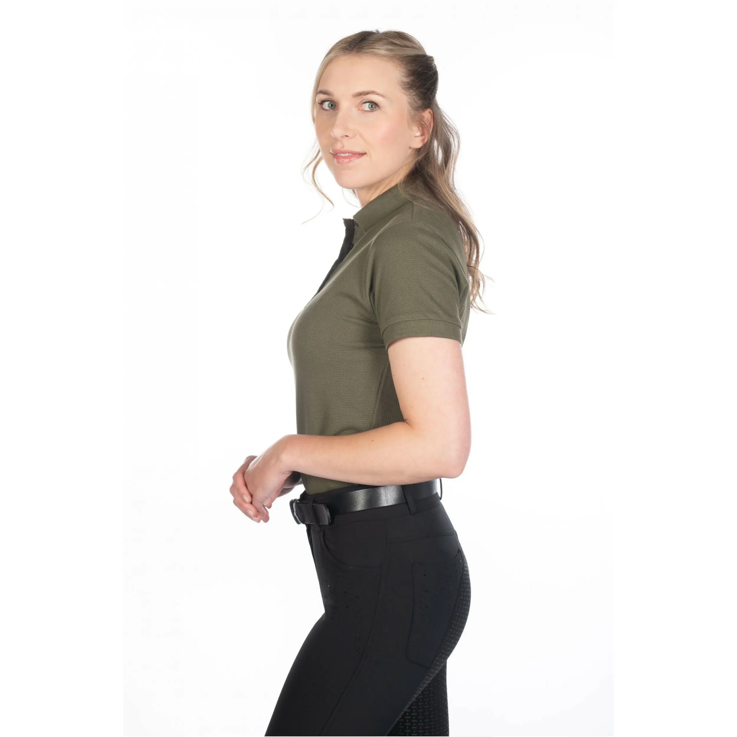 Damen Poloshirt ELISA khaki