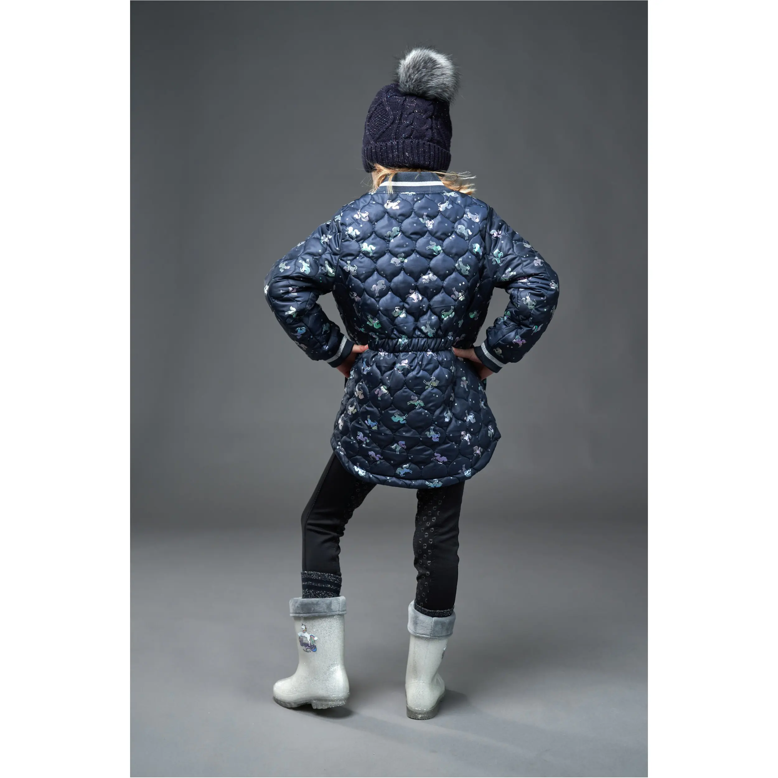 Kinder Thermojacke LIBBY navy