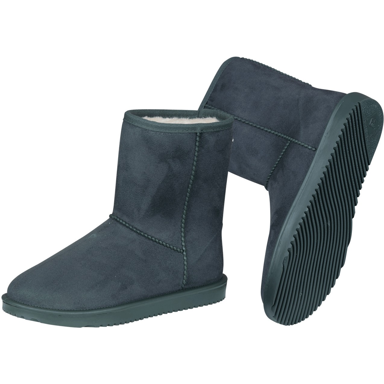 Damen Bootie RAINLESS VELOURS dunkeloliv