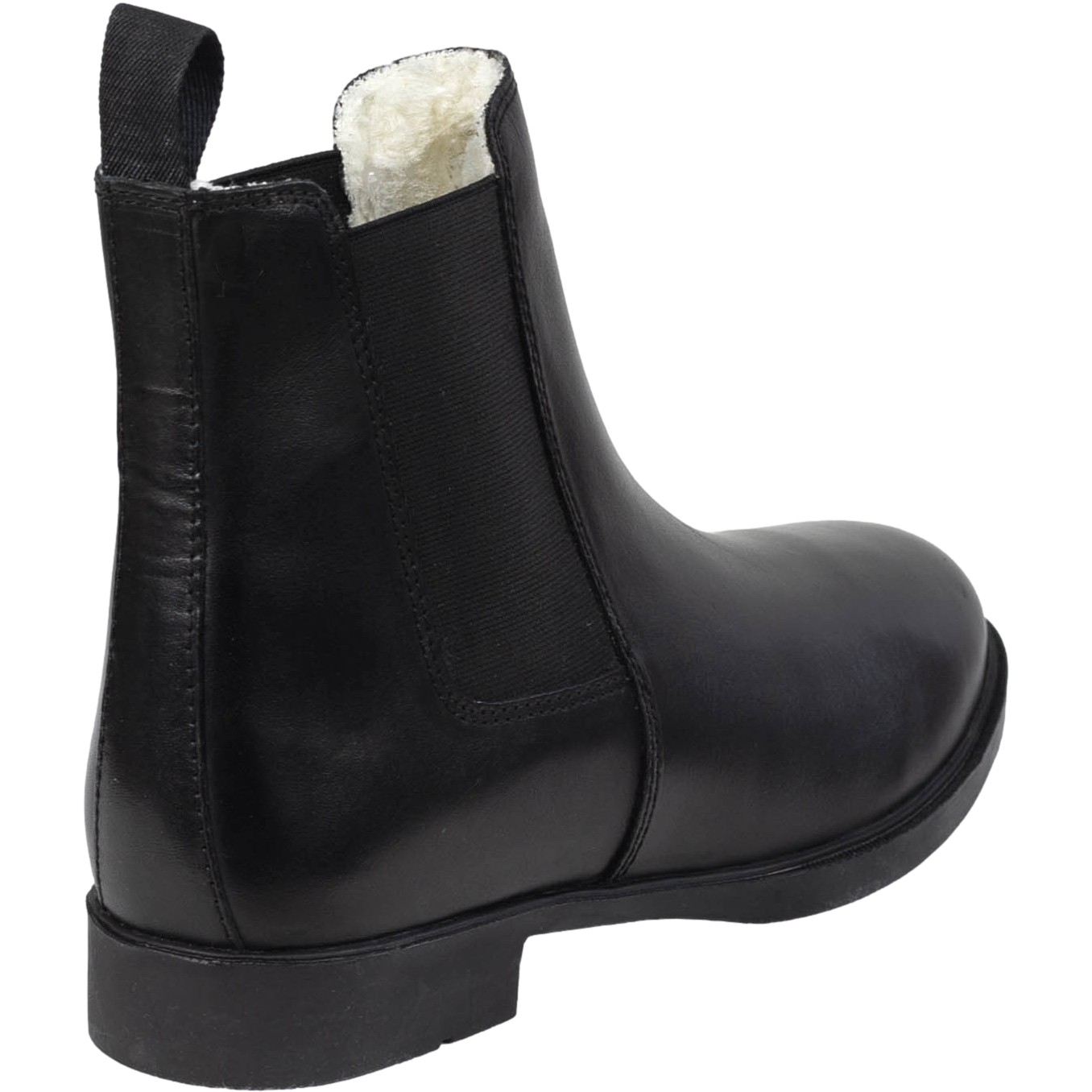 Winter Jodhpur Reitstiefeletten BASIC PLUS Echtleder schwarz 