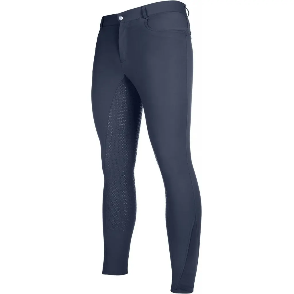 Herren Reithose Silikon Vollbesatz SPORTIVE dunkelblau