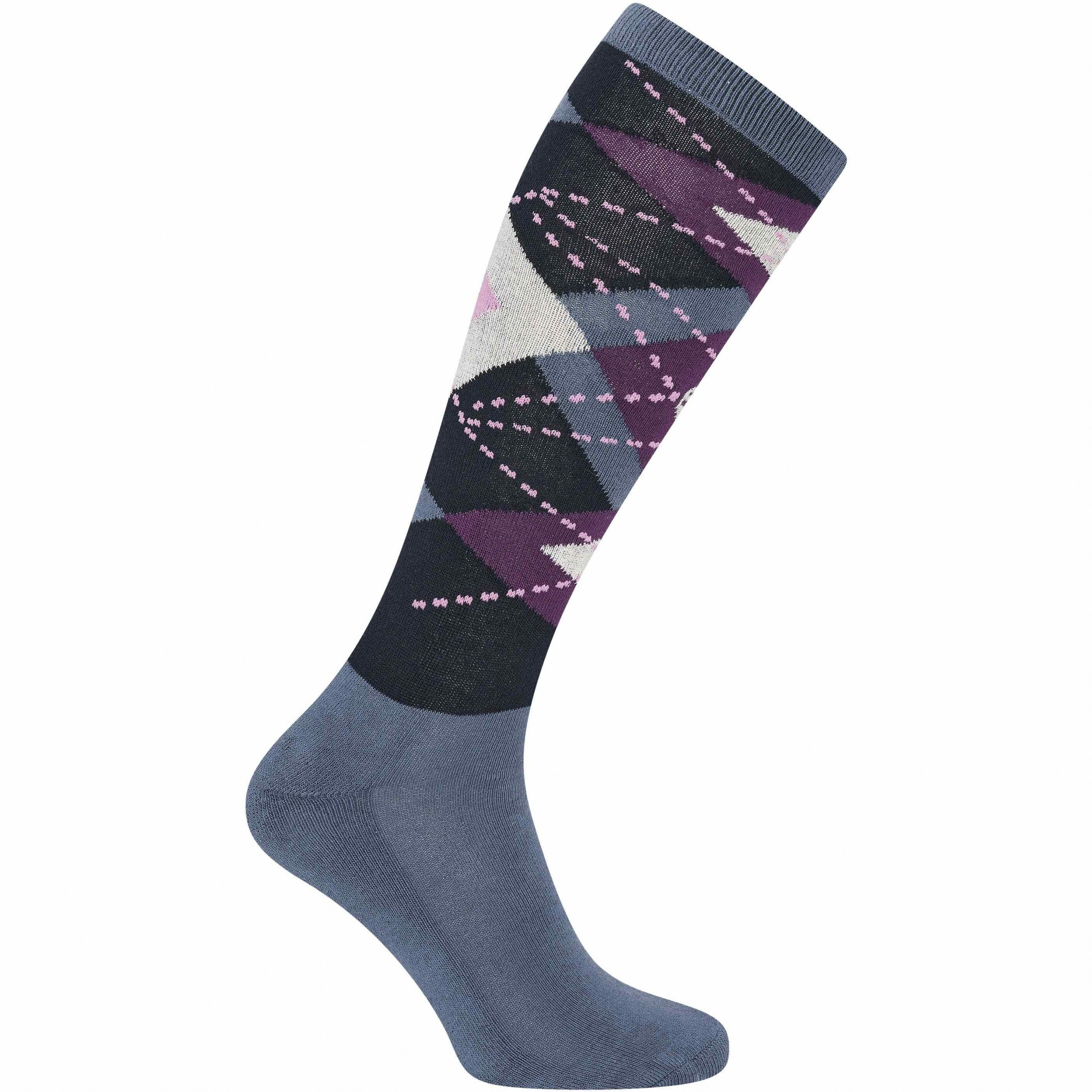 Damen Reitsocken IRHClassic Twist navy multicolor