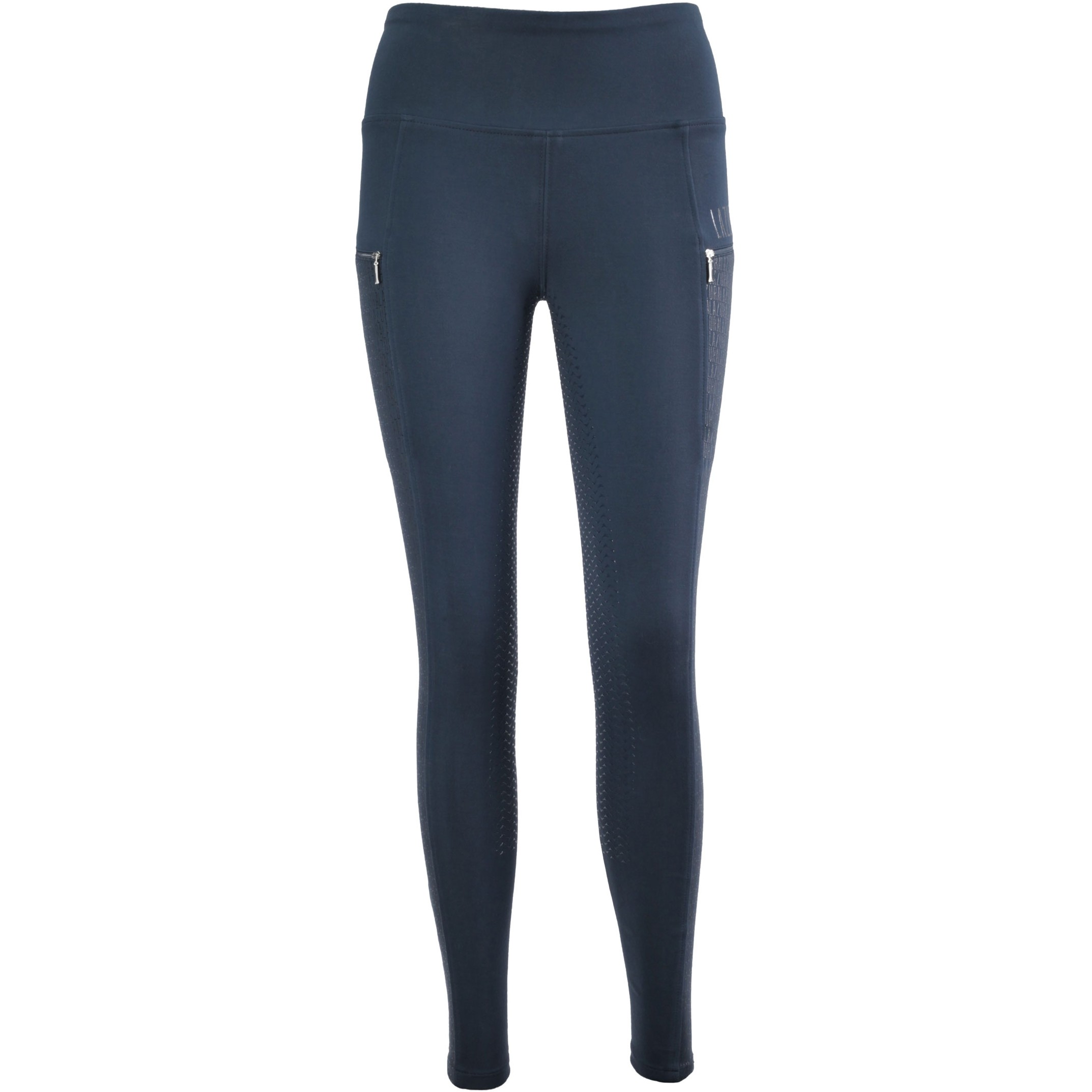 Damen Reitleggings Silikon Vollbesatz DIANA nachtblau