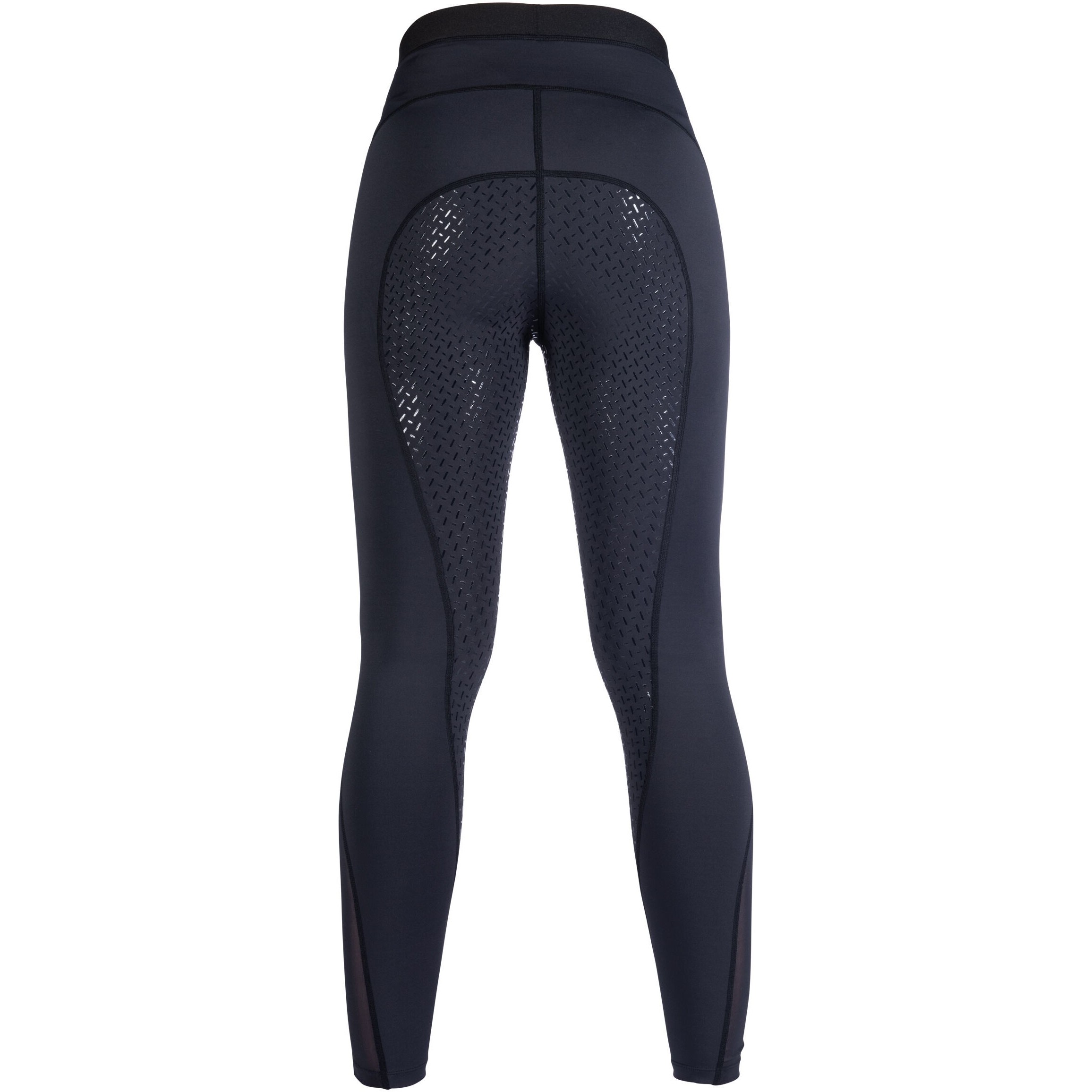 Damen Reitleggings Silikon Vollbesatz FLOW schwarz