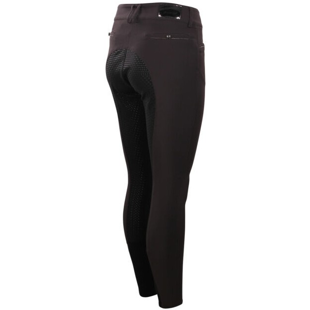 Damen Reithose Silikon Vollbesatz ARIELLE mocca