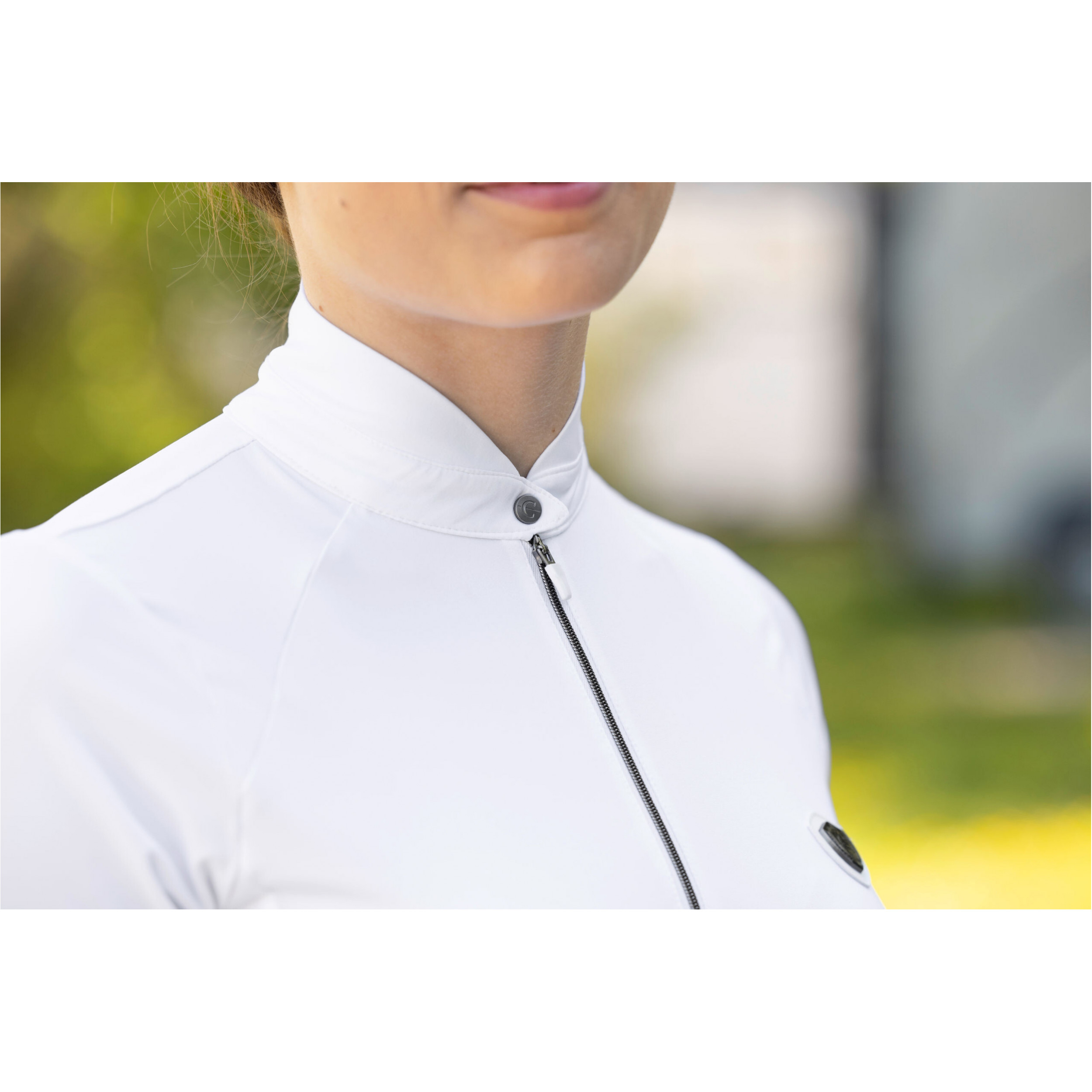 Damen Turniershirt Competition F/S 2025 white